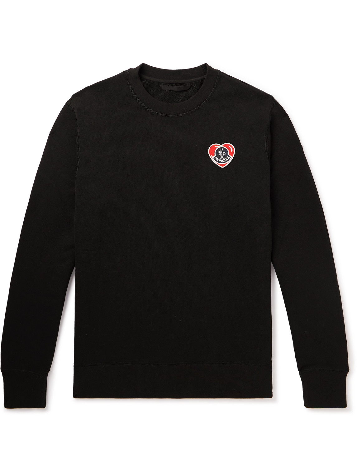 Logo-Appliquéd Cotton-Jersey Sweatshirt
