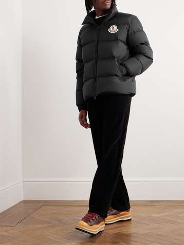 All-Over Vuitton Snow Down Jacket - Luxury Black