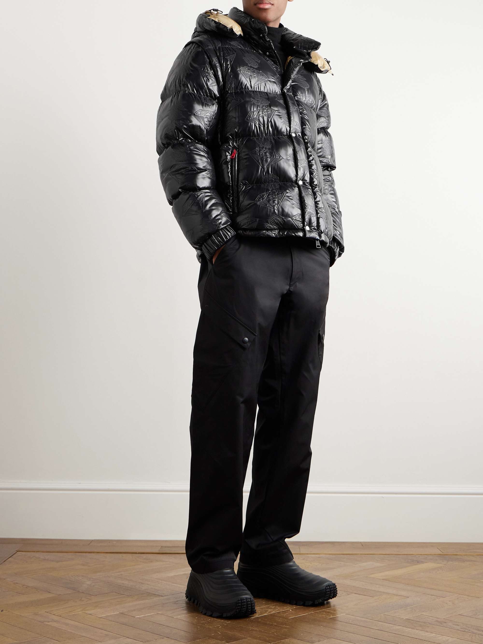 MONCLER GENIUS + Billionare Boys Club Dryden Convertible Quilted Shell ...