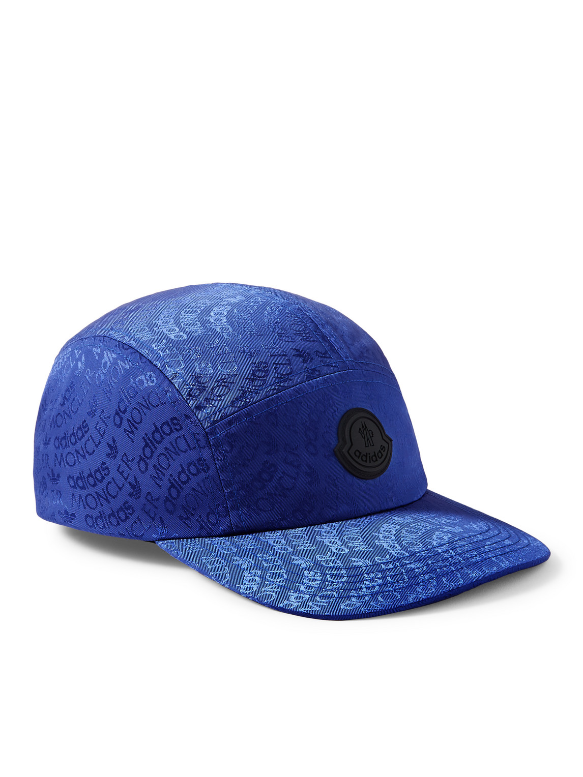 Shop Moncler Genius Adidas Originals Appliquéd Logo-jacquard Nylon Baseball Cap In Blue