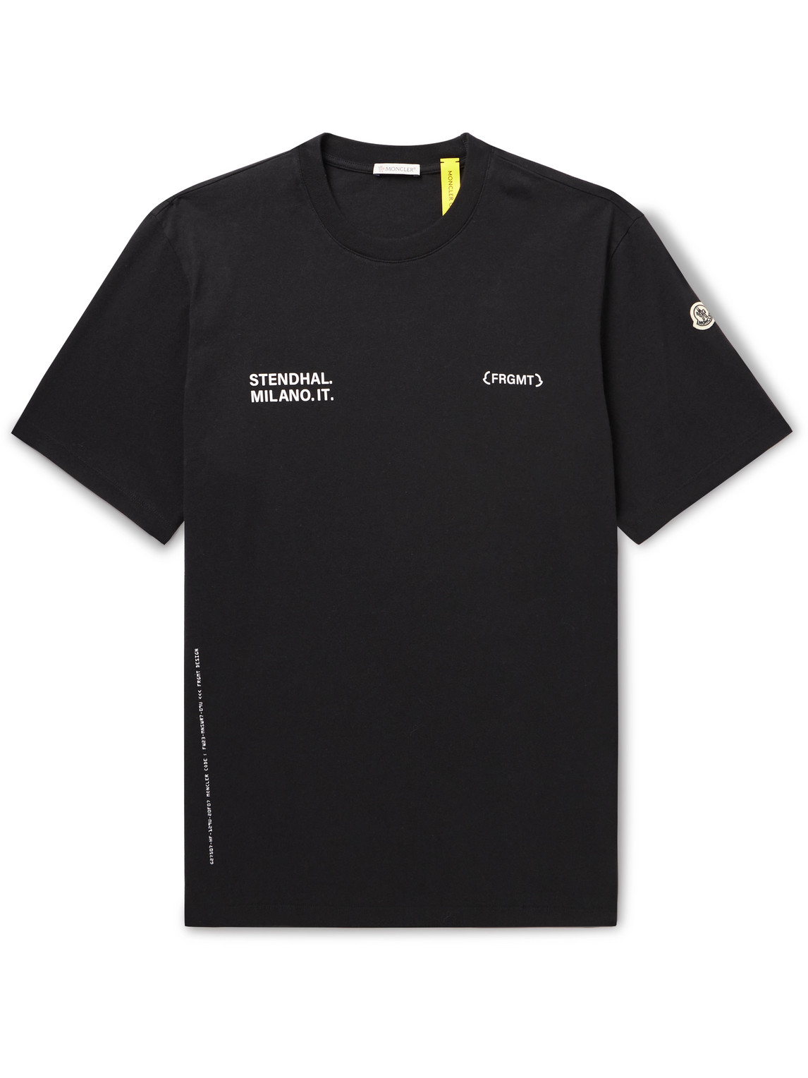 7 Moncler FRGMT Hiroshi Fujiwara Logo-Print Cotton-Jersey T-Shirt