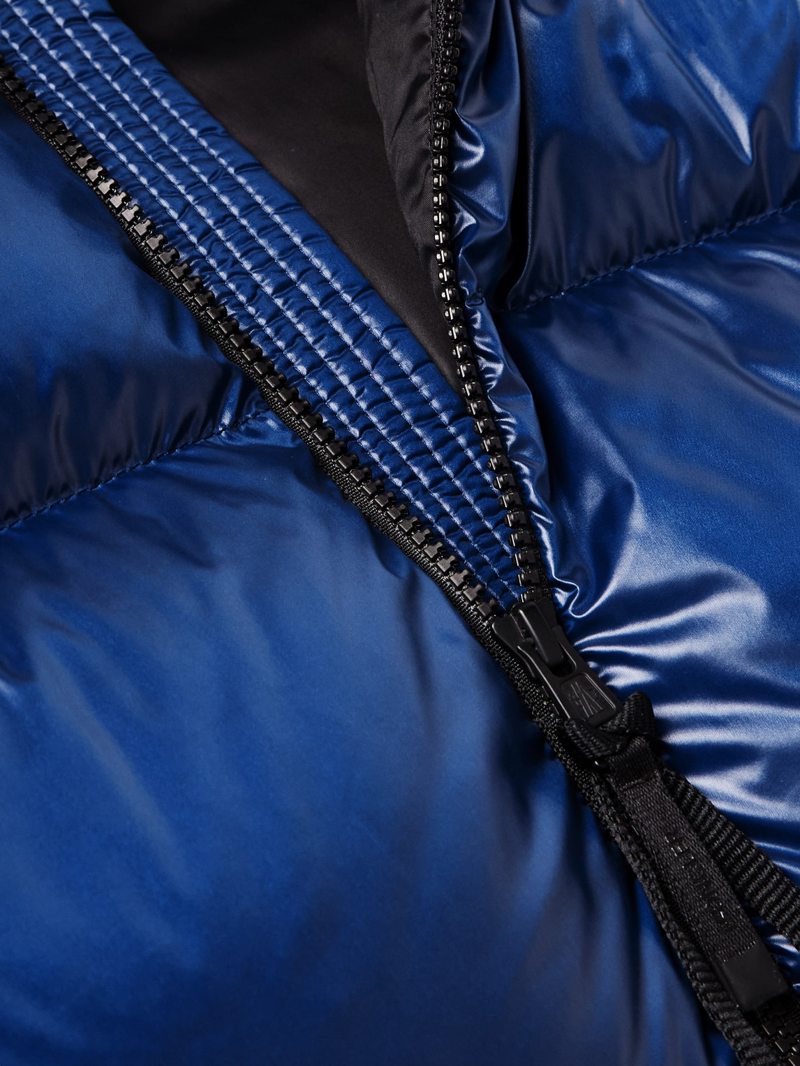 Moncler Genius 7 Moncler Frgmt Hiroshi Fujiwara Quilted Shell Hooded Down Gilet In Blue
