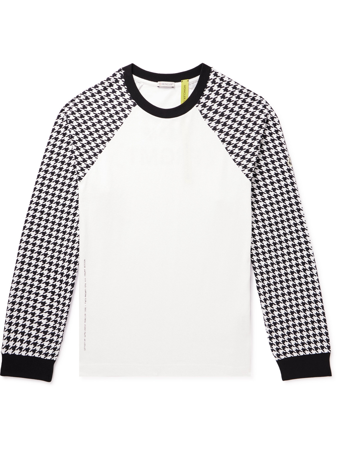 Shop Moncler Genius 7 Moncler Frgmt Hiroshi Fujiwara Printed Cotton-jersey T-shirt In White