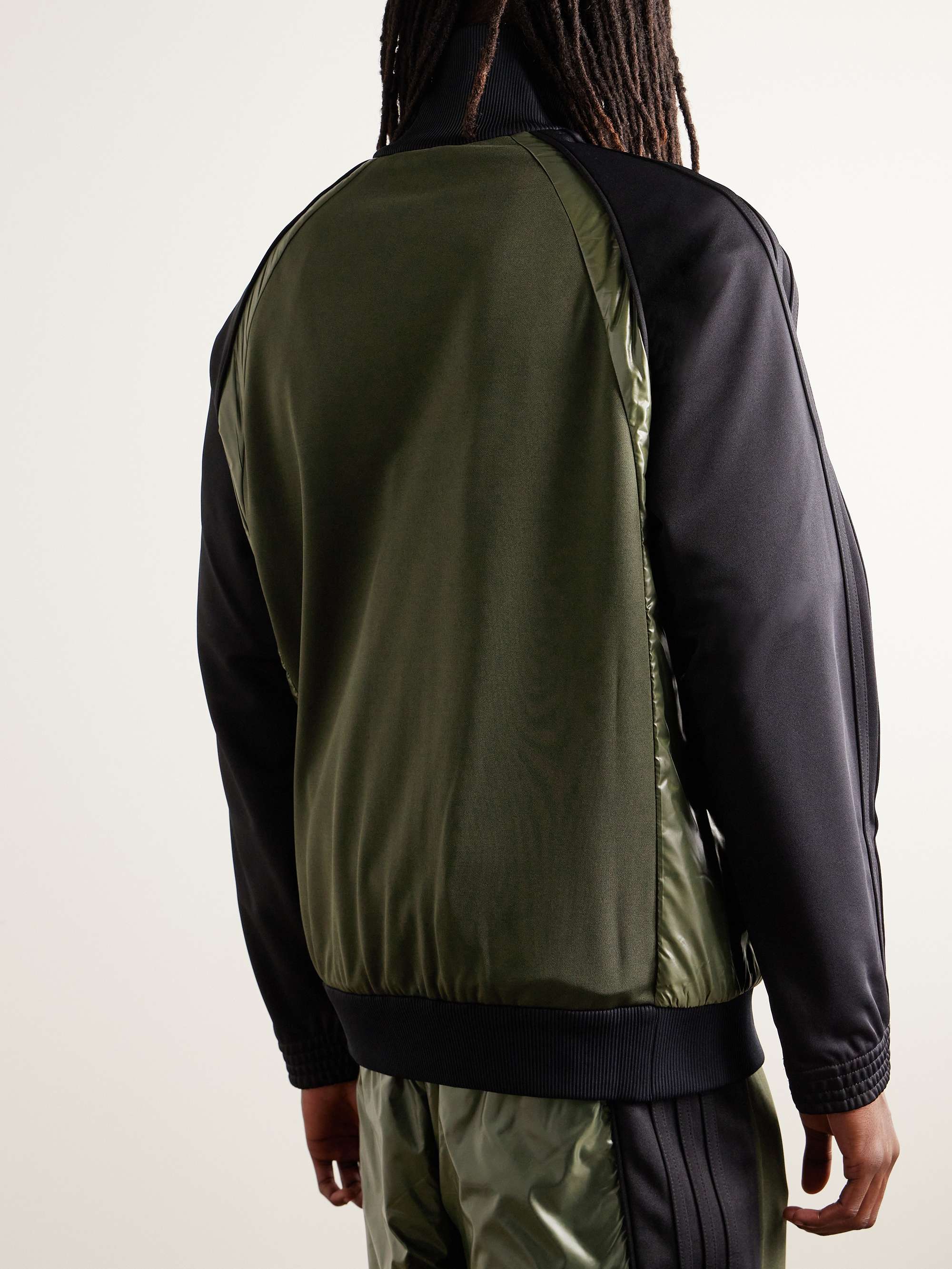 MONCLER GENIUS + adidas Originals Logo-Appliquéd Glossed