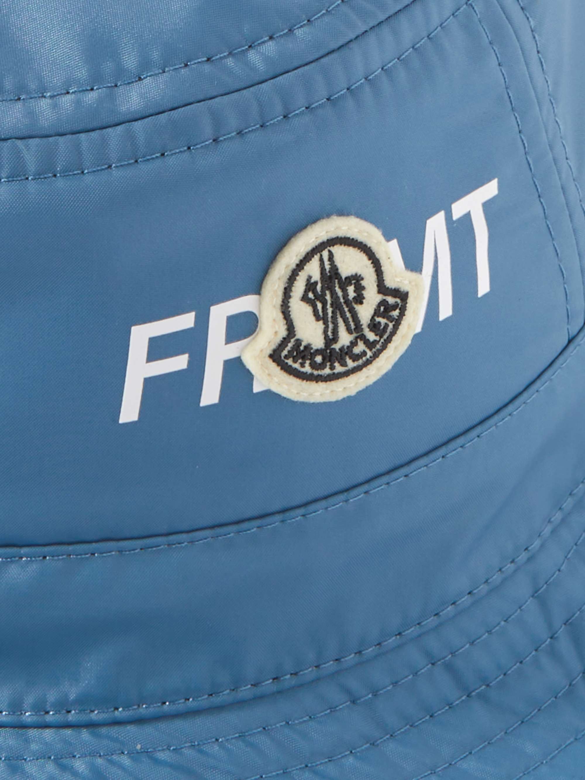 MONCLER GENIUS 7 Moncler FRGMT Hiroshi Fujiwara Logo-Appliquéd Shell ...