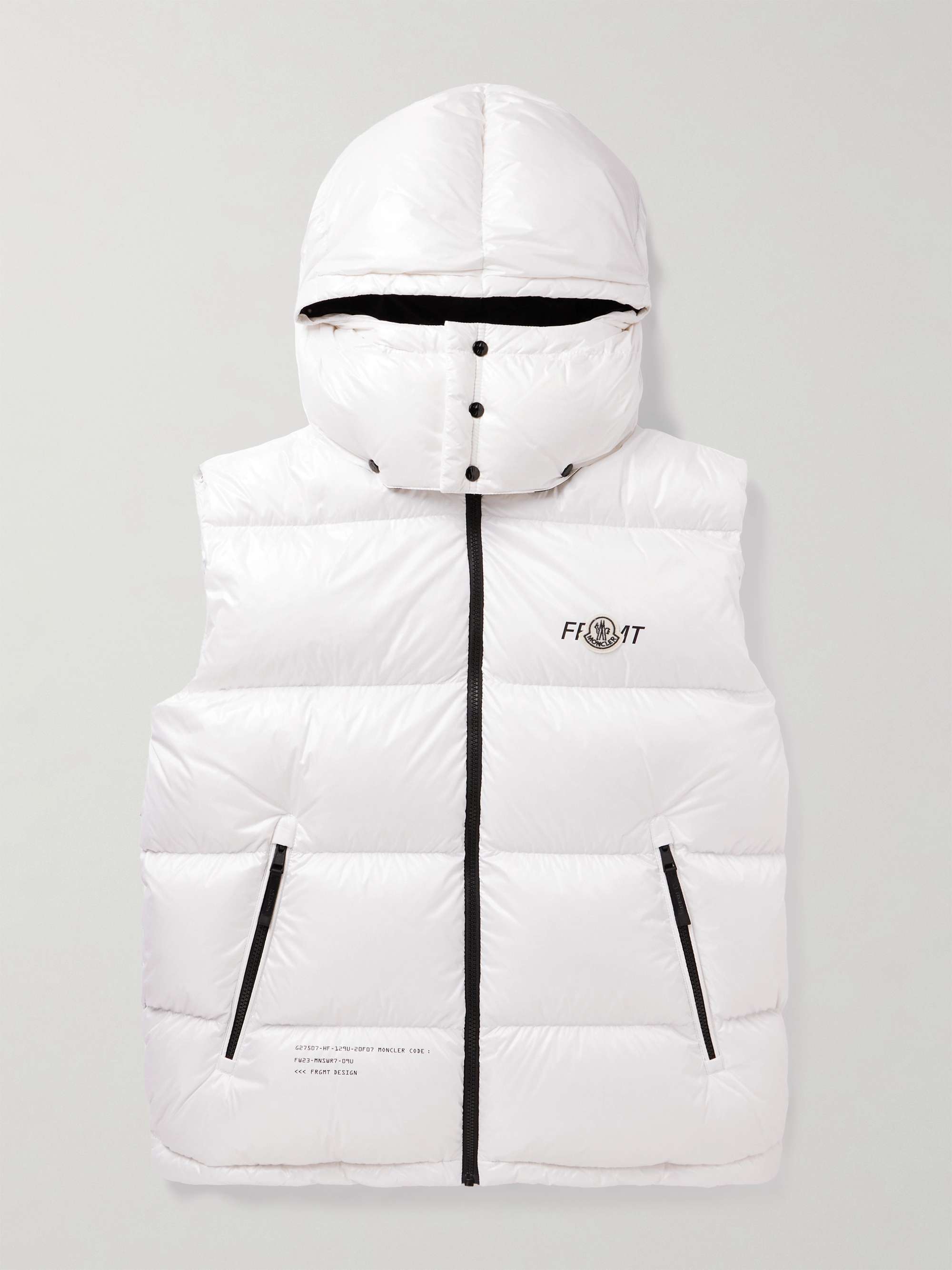 MONCLER GENIUS 7 Moncler FRGMT Hiroshi Fujiwara Marsh Quilted Shell ...