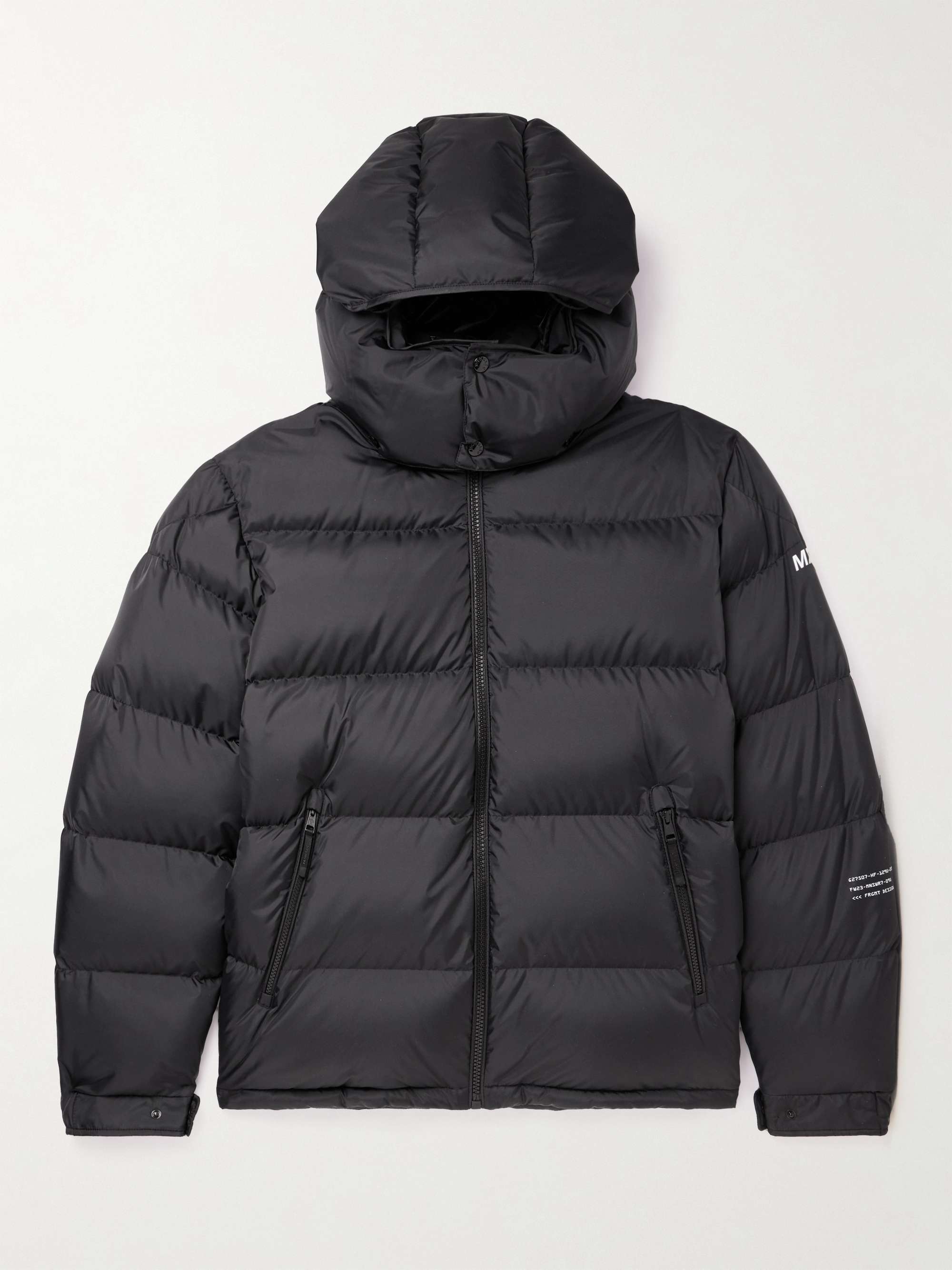 MONCLER GENIUS 7 Moncler FRGMT Hiroshi Fujiwara Acanthus Quilted Shell ...