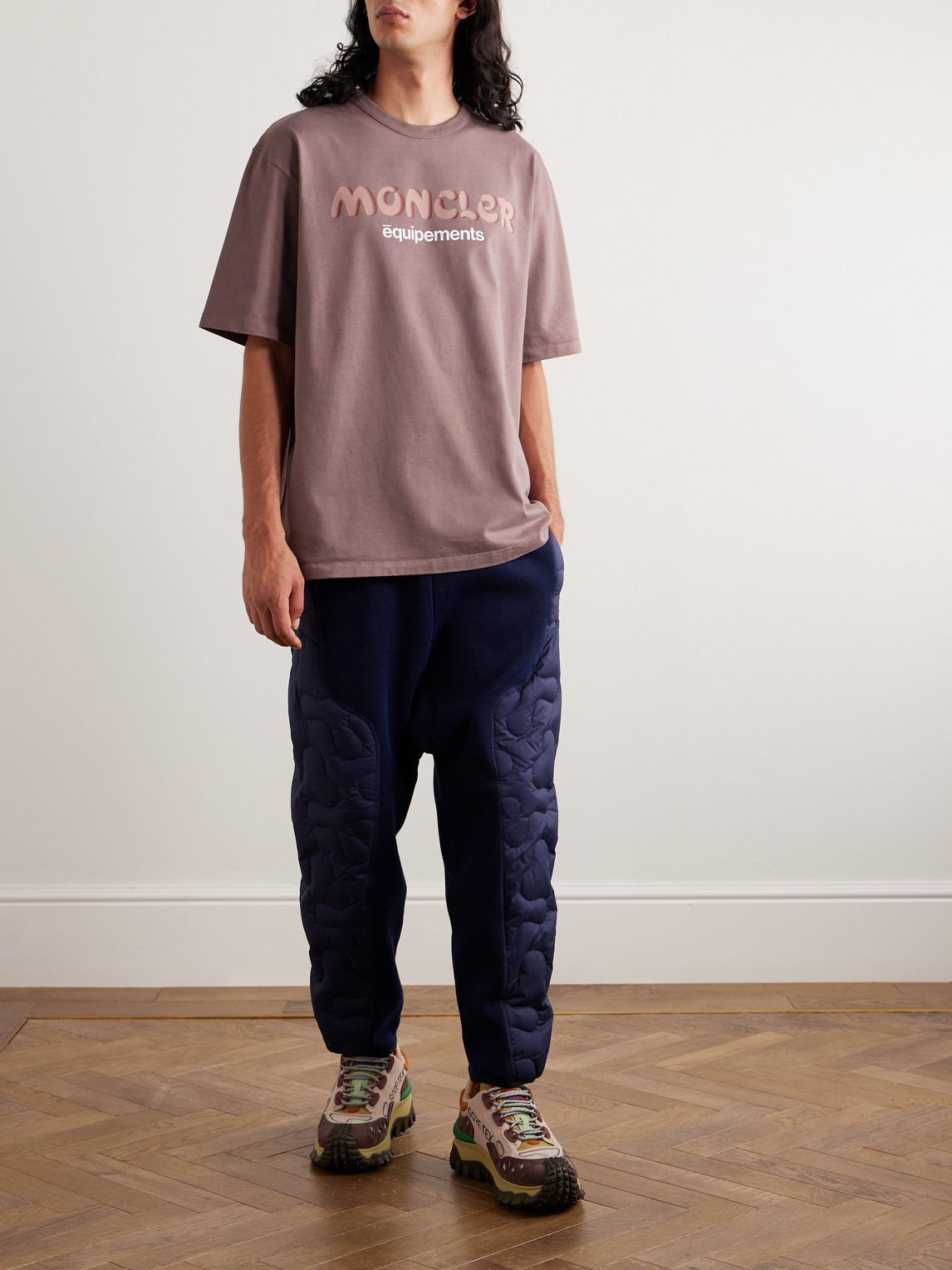 Moncler Genius - Salehe Bembury Logo-Print Cotton-Jersey T-Shirt