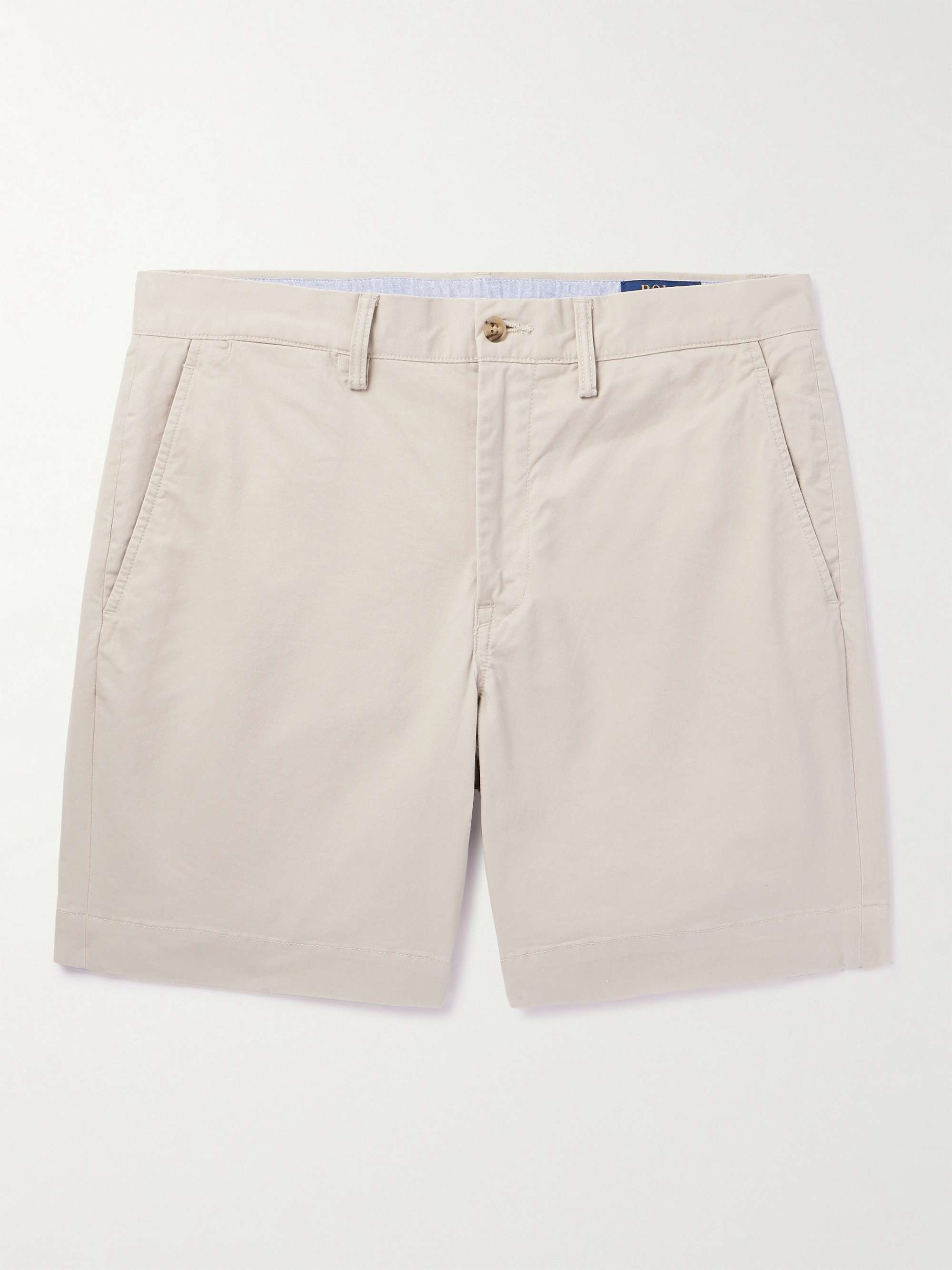 POLO RALPH LAUREN Straight-Leg Stretch-Cotton Twill Shorts for Men | MR ...