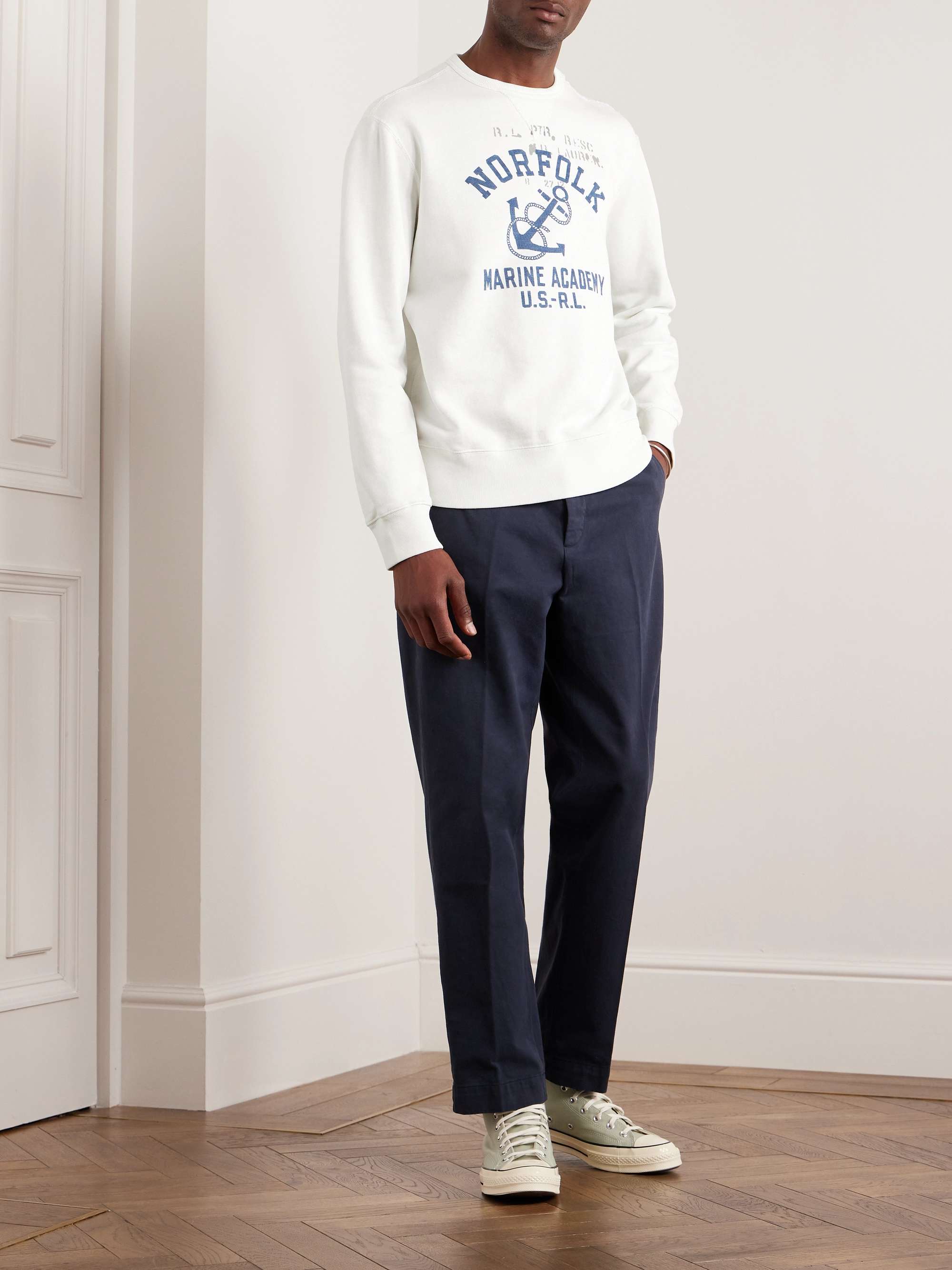Polo crew sweatshirt cheap