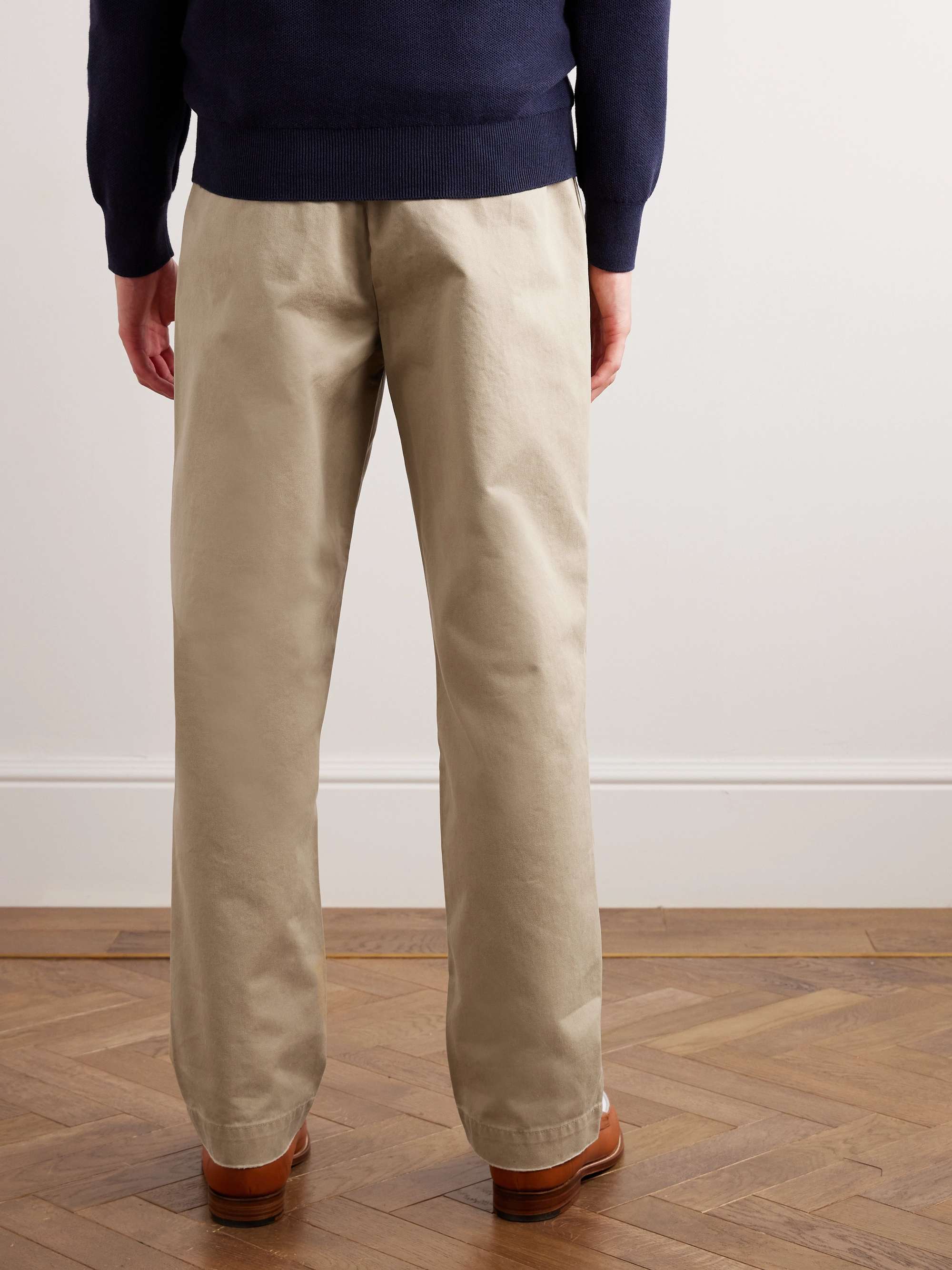 POLO RALPH LAUREN Whitman Straight-Leg Cotton-Blend Twill