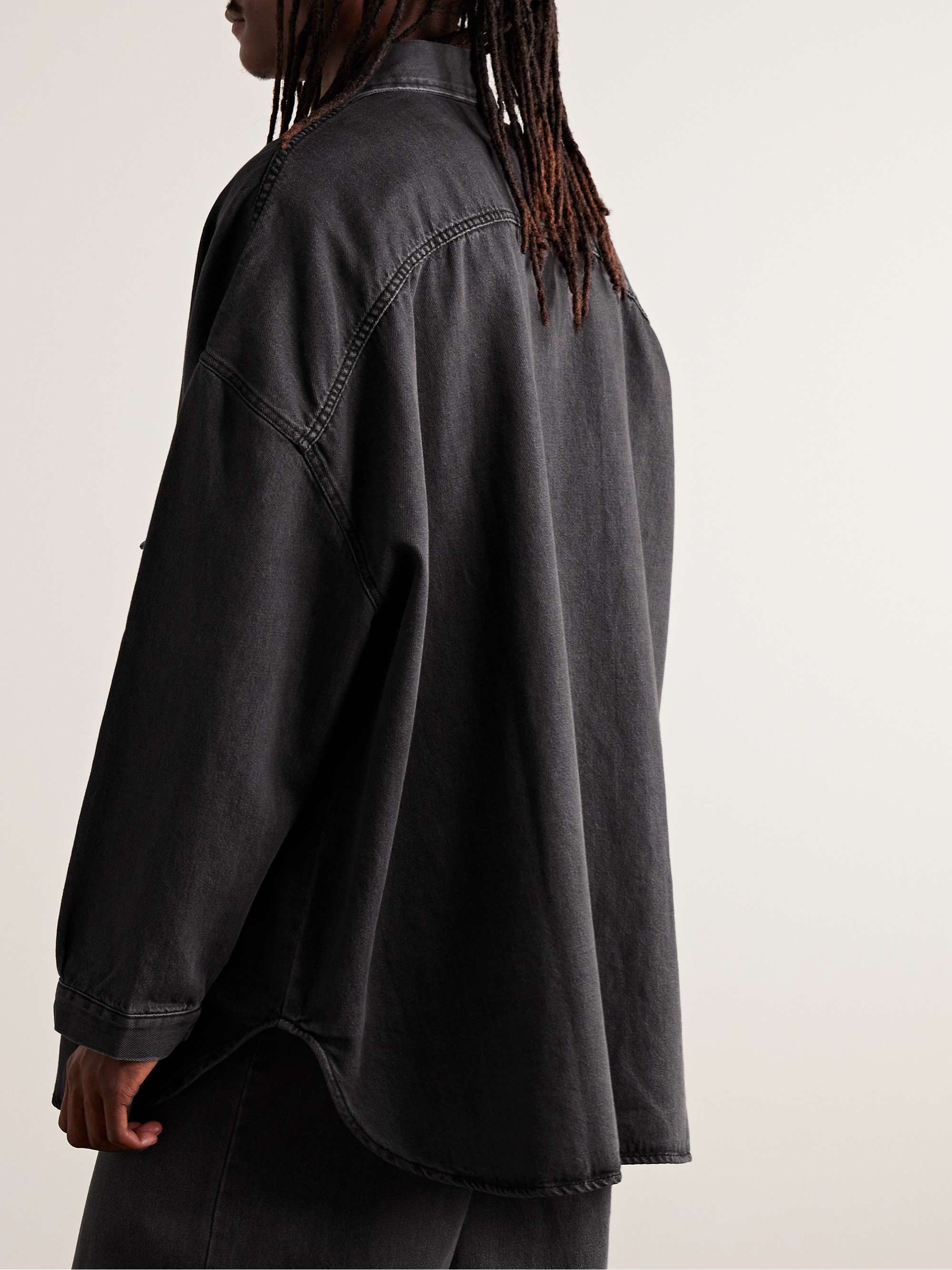 THE FRANKIE SHOP Dallas Oversized Denim Overshirt for Men MR PORTER
