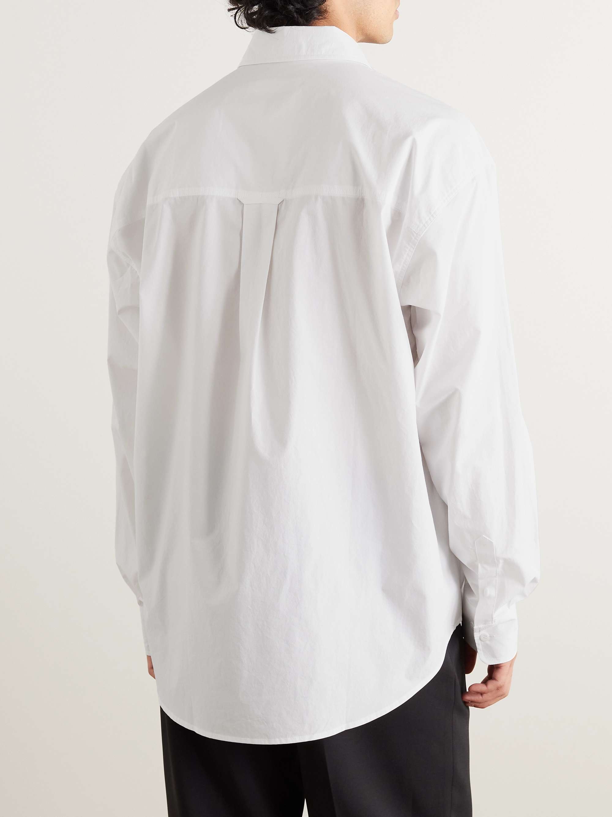 THE FRANKIE SHOP Gus Oversized Cotton-Poplin Shirt for Men | MR PORTER