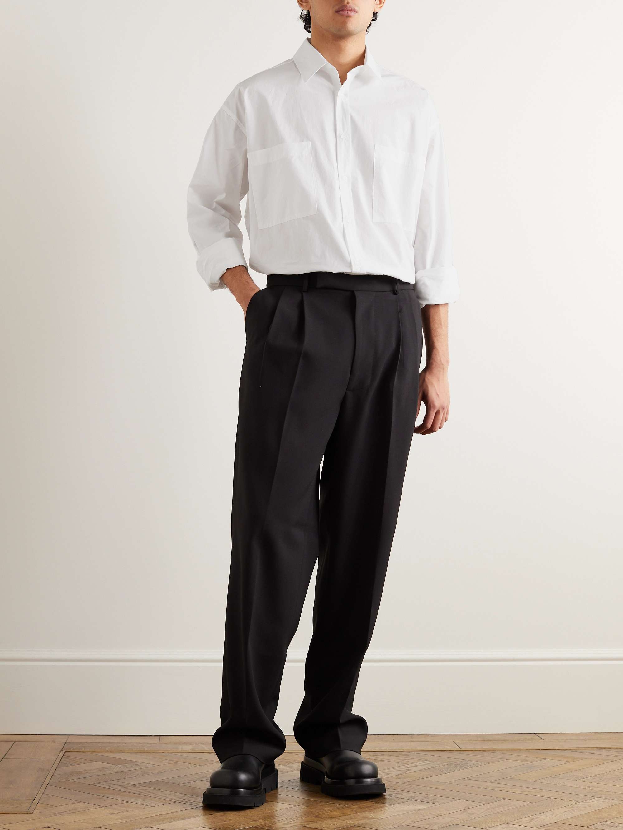 THE FRANKIE SHOP Gus Oversized Cotton-Poplin Shirt for Men | MR PORTER