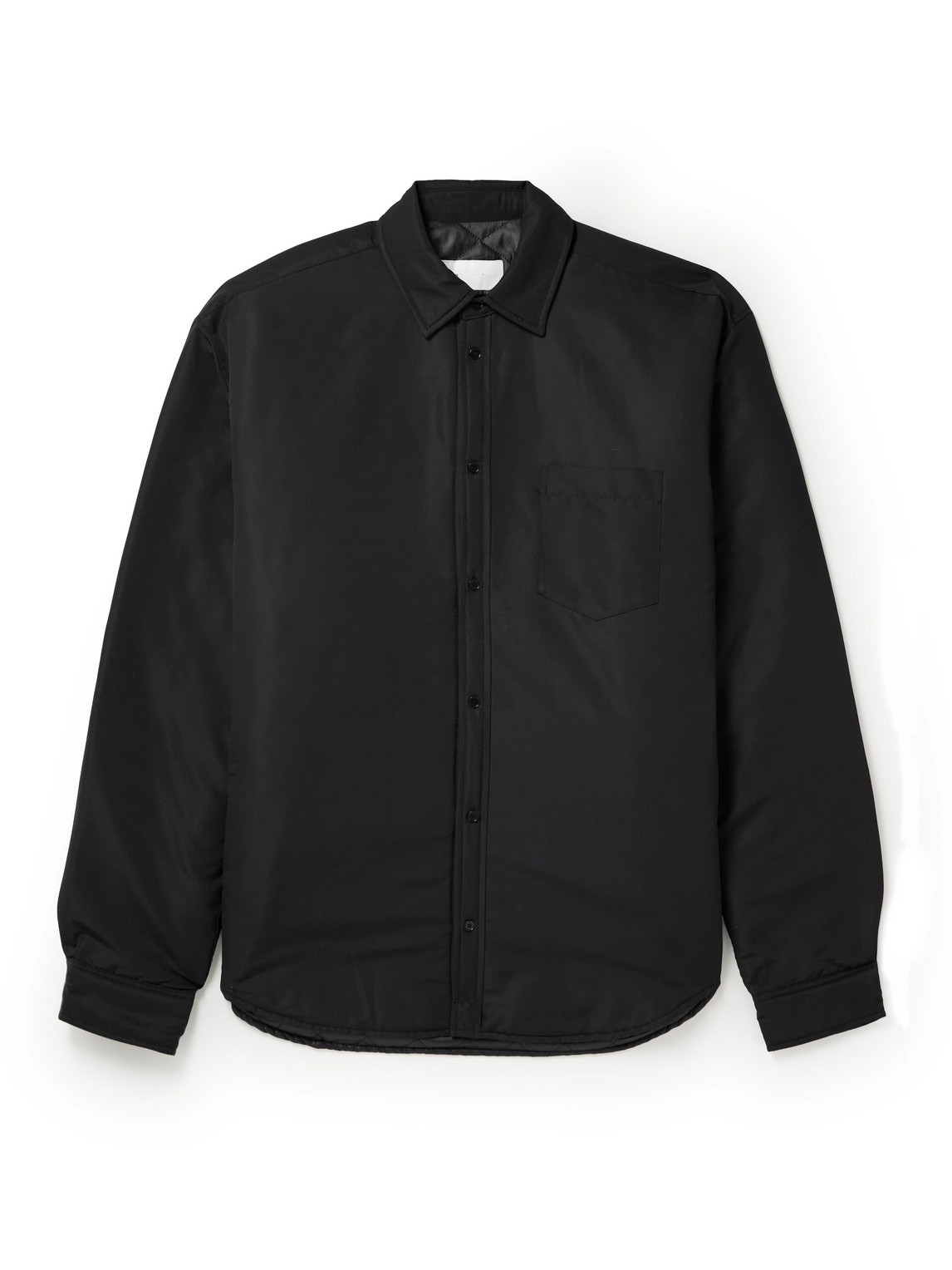 THE FRANKIE SHOP DEAN PADDED NYLON OVERSHIRT