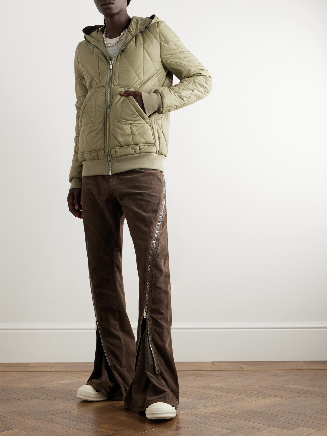 Quilted Shell Hooded Jacket — 2