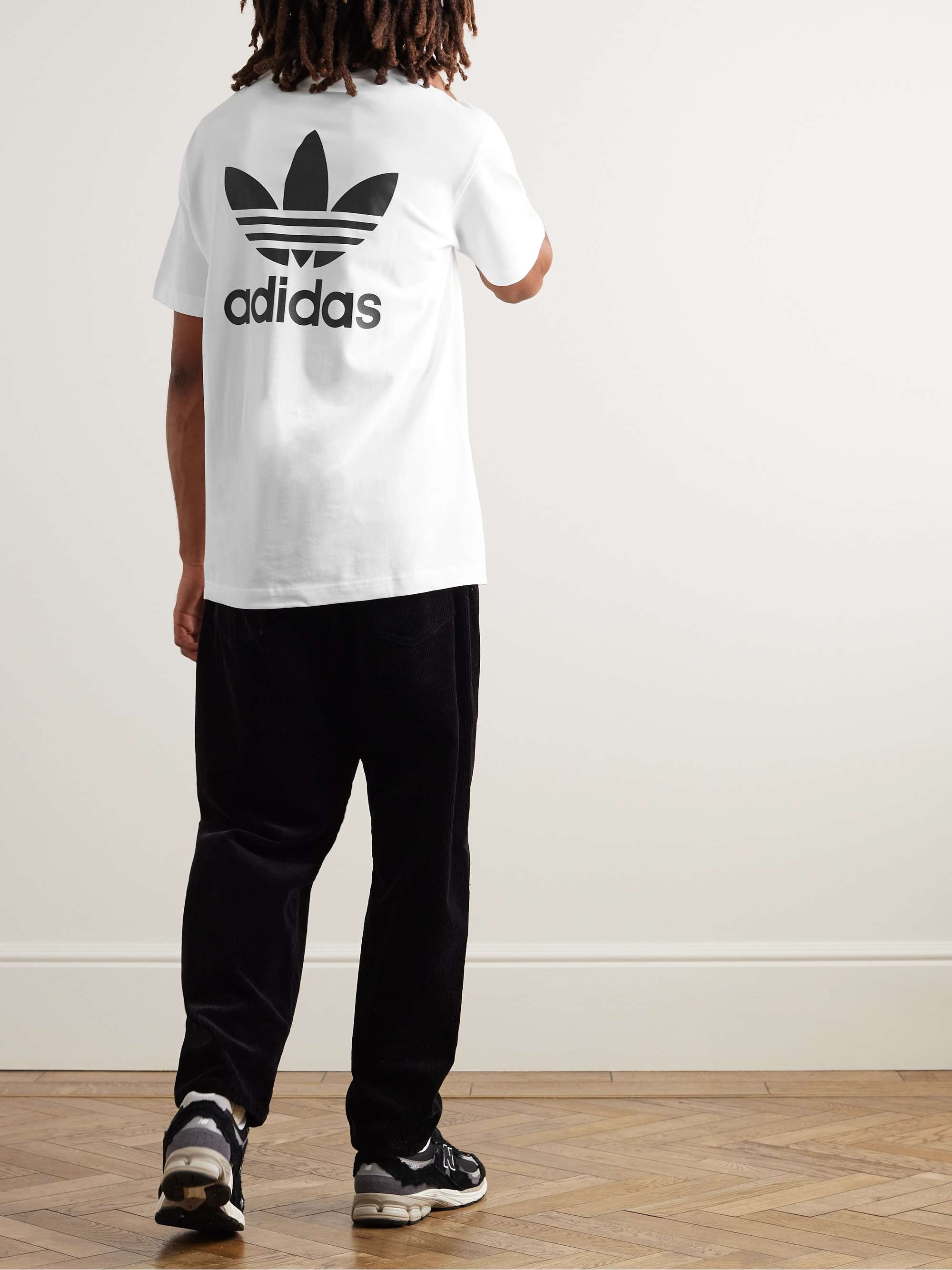 ADIDAS ORIGINALS Adicolor Classics Logo-Embellished Cotton-Jersey T-Shirt  for Men | MR PORTER