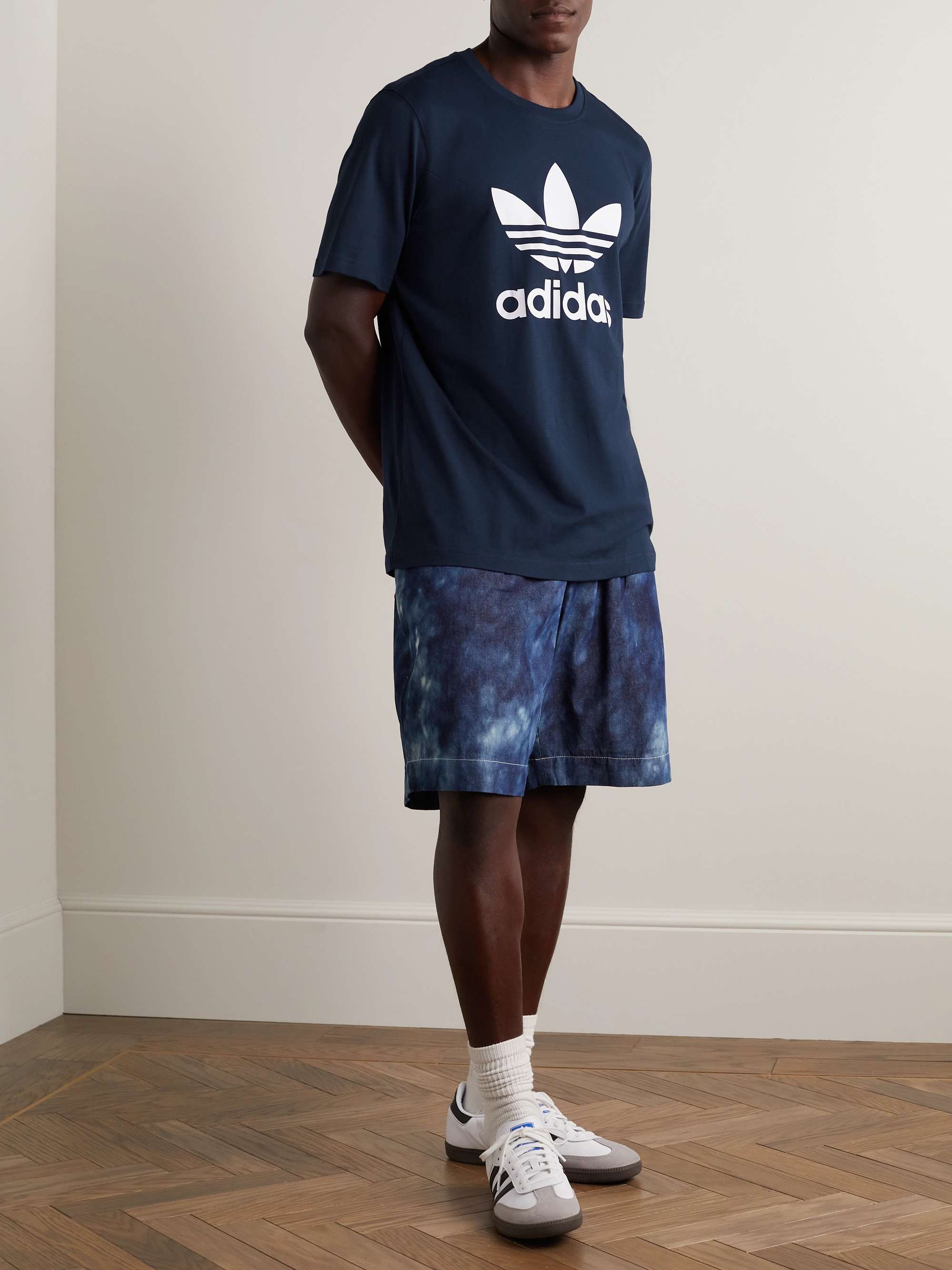 ADIDAS ORIGINALS Adicolor Classics Logo-Print Cotton-Jersey T-Shirt for Men  | MR PORTER