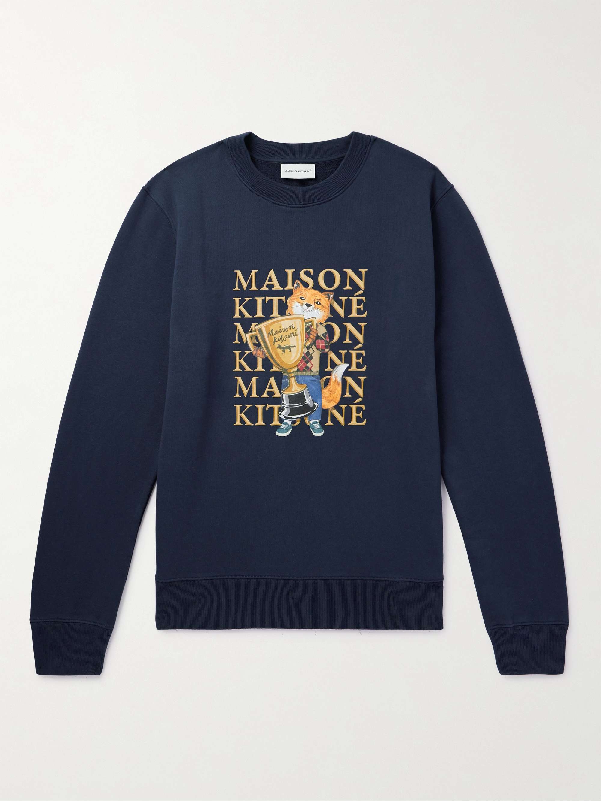 Logo-Print Cotton-Jersey Sweatshirt