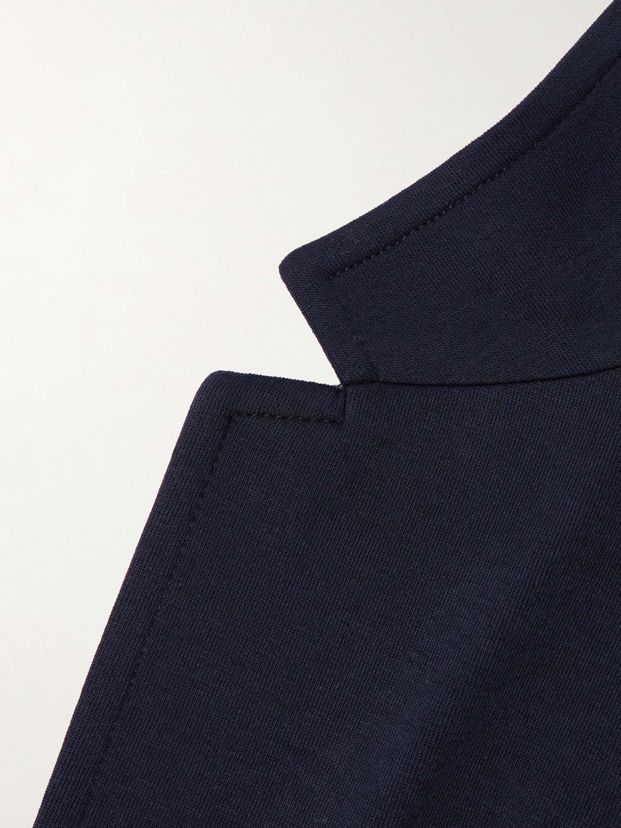 Polo collar  knitted suit