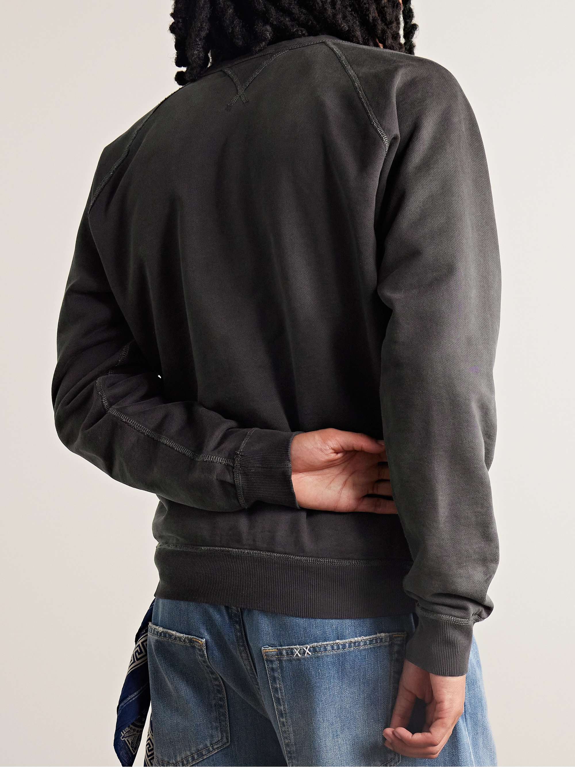 RRL Cotton-Jersey Sweatshirt for Men | MR PORTER