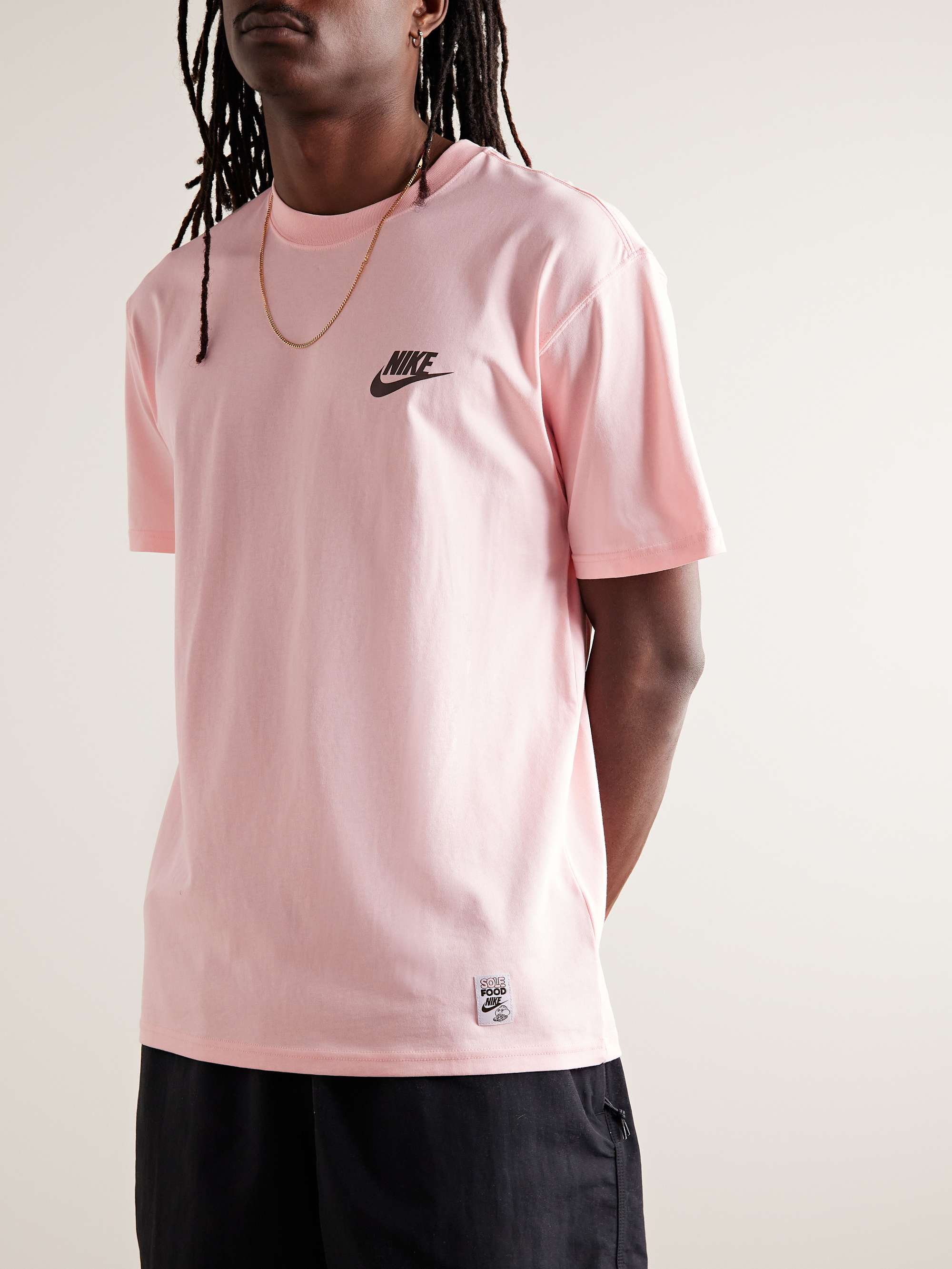 NIKE Sportswear Sole Food Logo-Print Cotton-Jersey T-Shirt