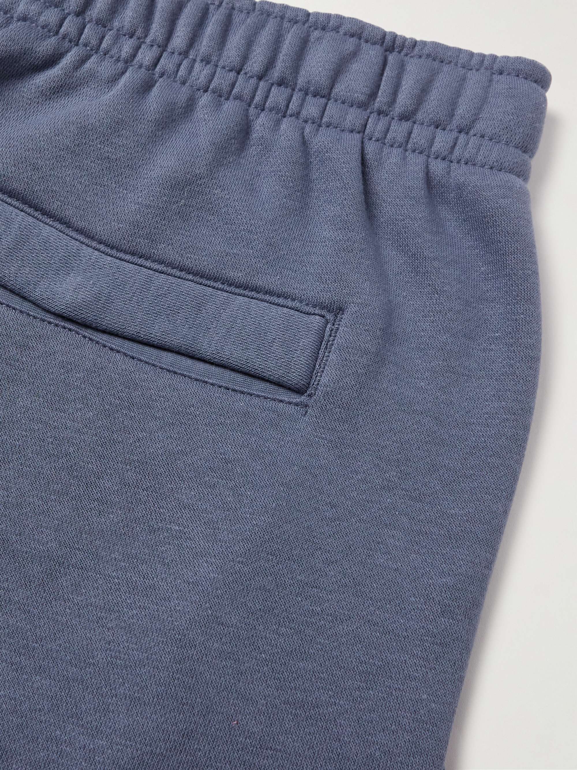 NIKE NSW Straight-Leg Logo-Print Cotton-Blend Jersey Shorts