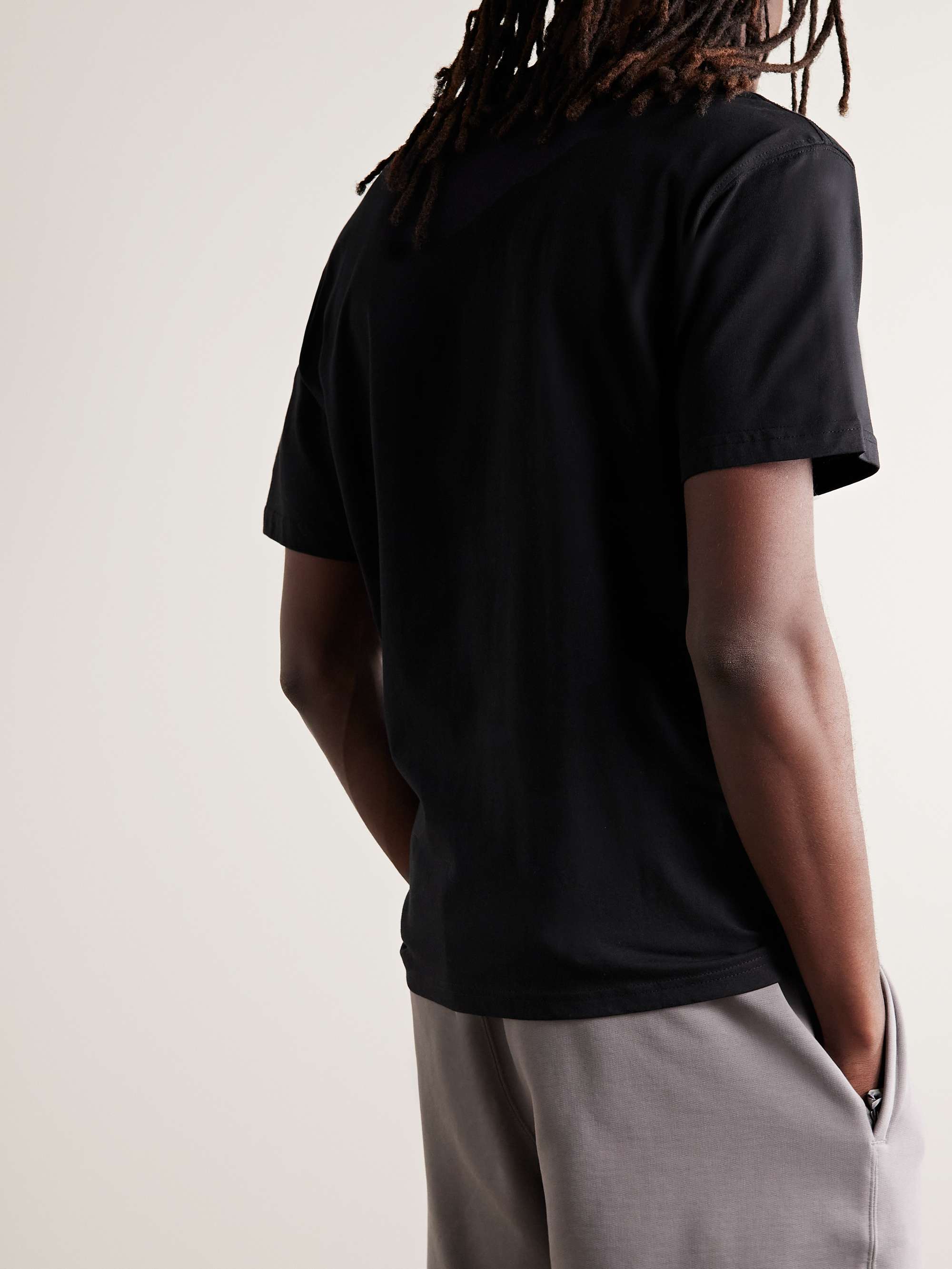 NIKE NSW Air Logo-Print Cotton-Jersey T-Shirt