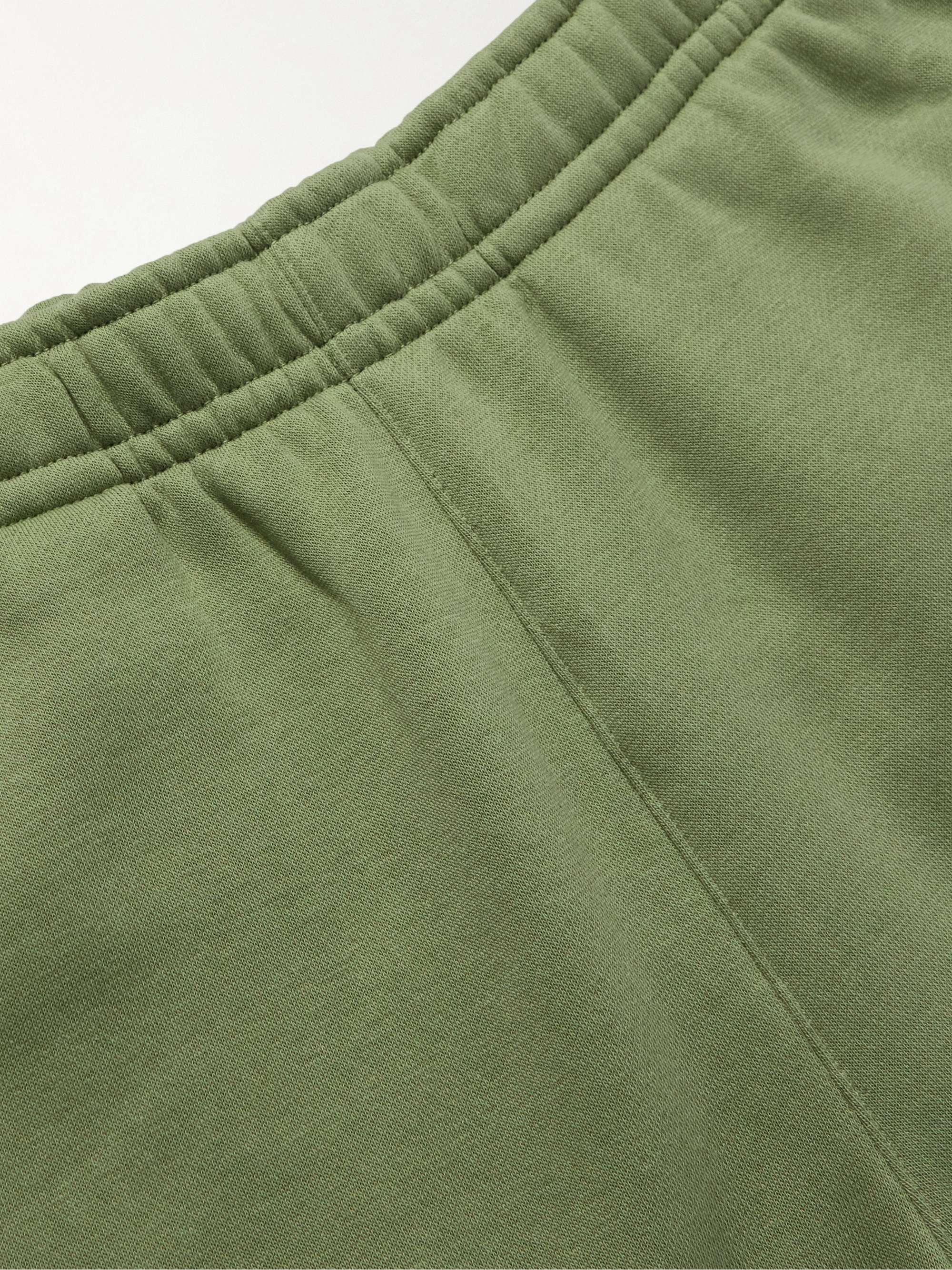 NIKE NSW Straight-Leg Logo-Print Cotton-Blend Jersey Shorts