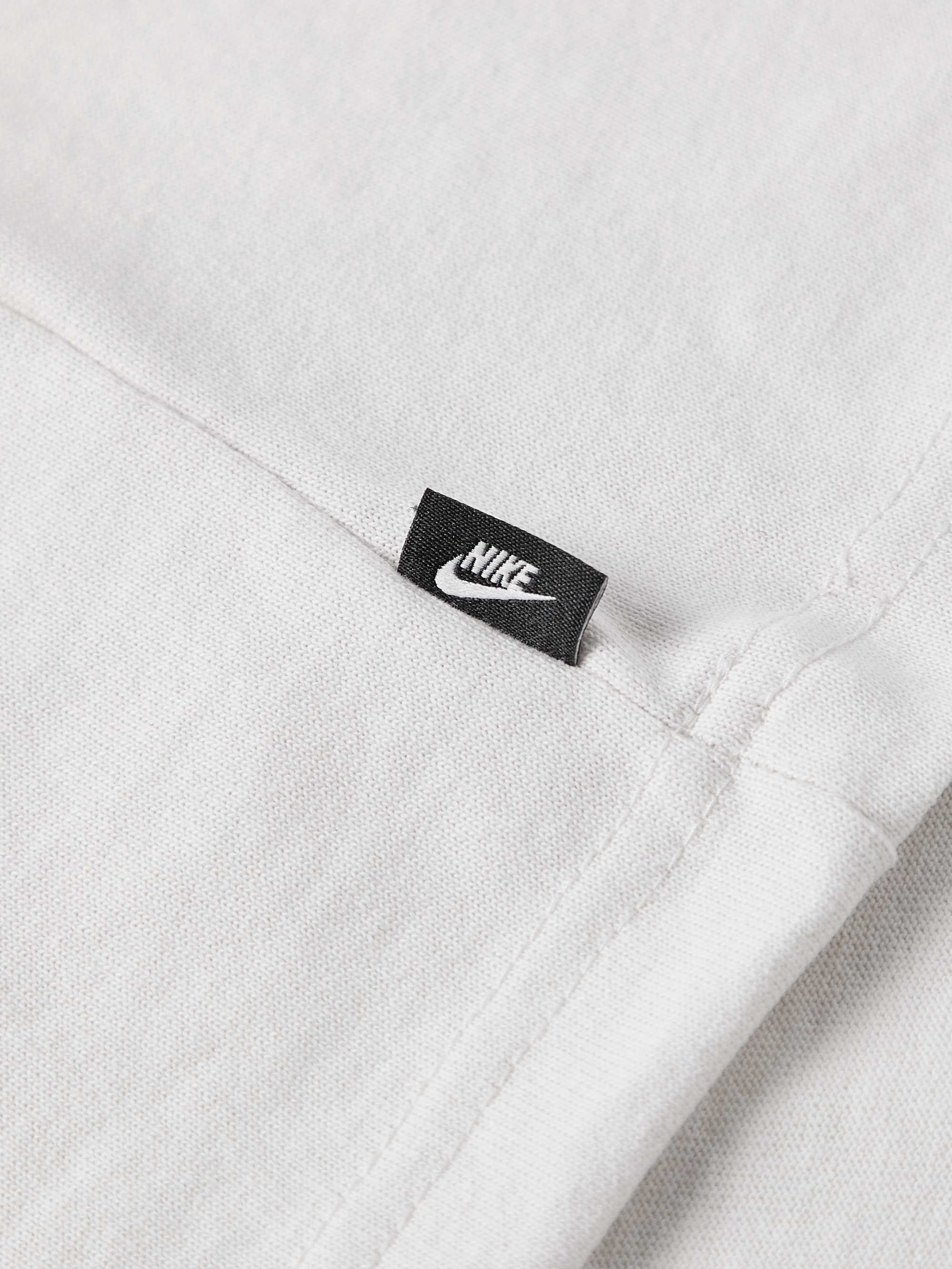 NIKE Sportswear Premium Essentials Logo-Embroidered Cotton-Jersey T-Shirt