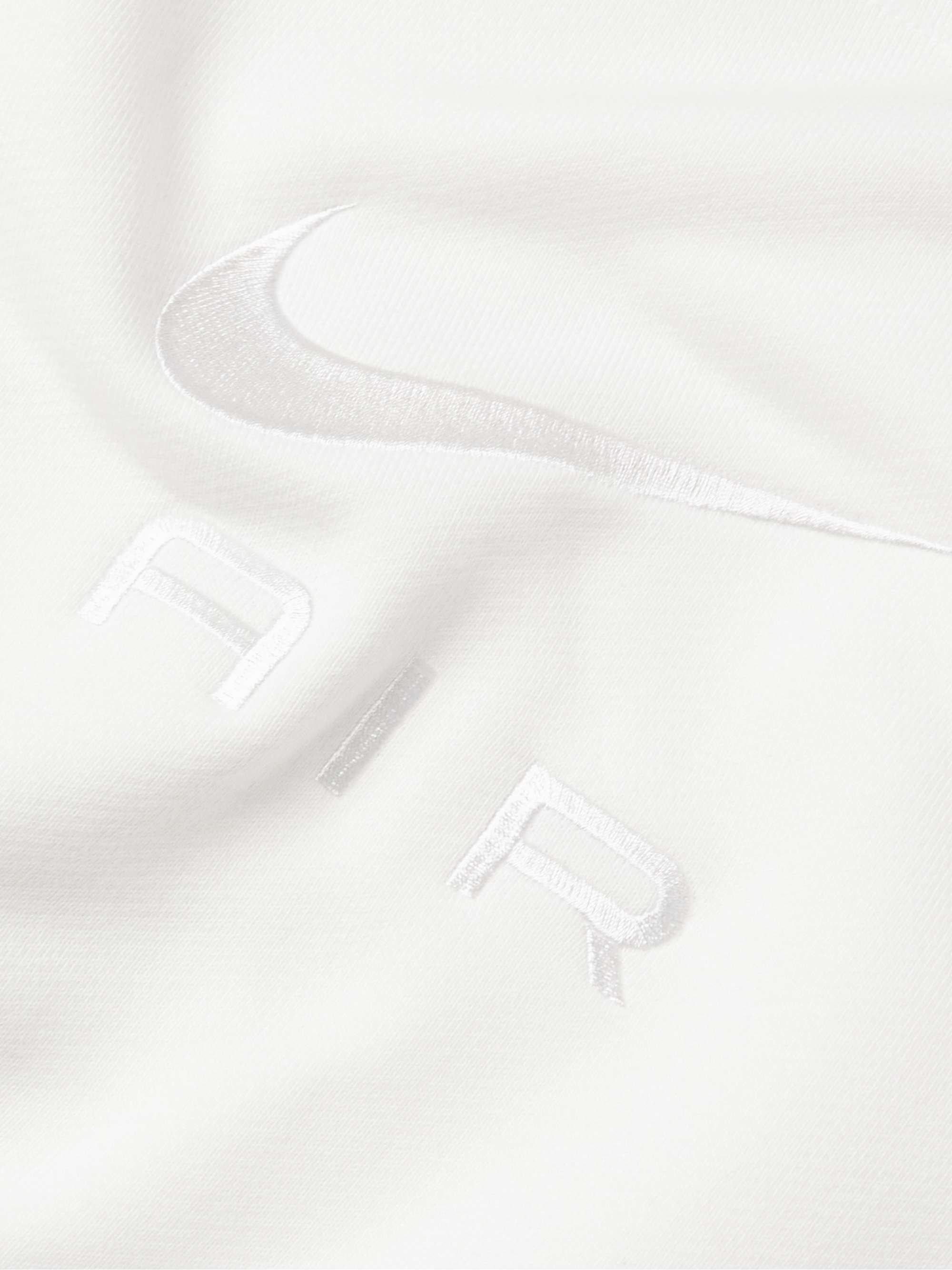 NIKE NSW Air Logo-Embroidered Cotton-Jersey Sweatshirt
