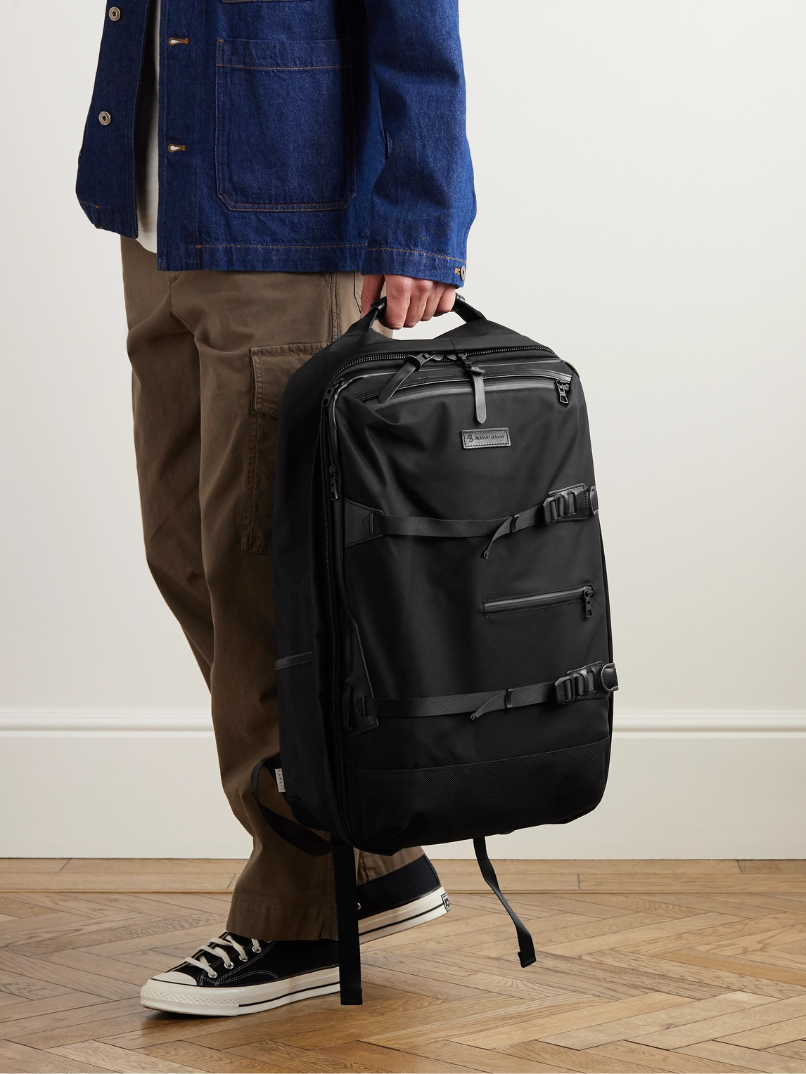 Potential 3Way Convertible Leather and Canvas-Trimmed CORDURA® MasterTeX Backpack — 2