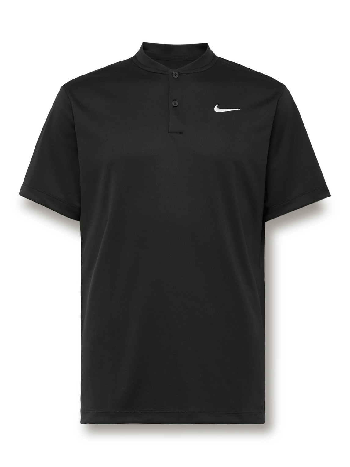 Nike Court Logoembroidered Drifit Polo Shirt In Black ModeSens