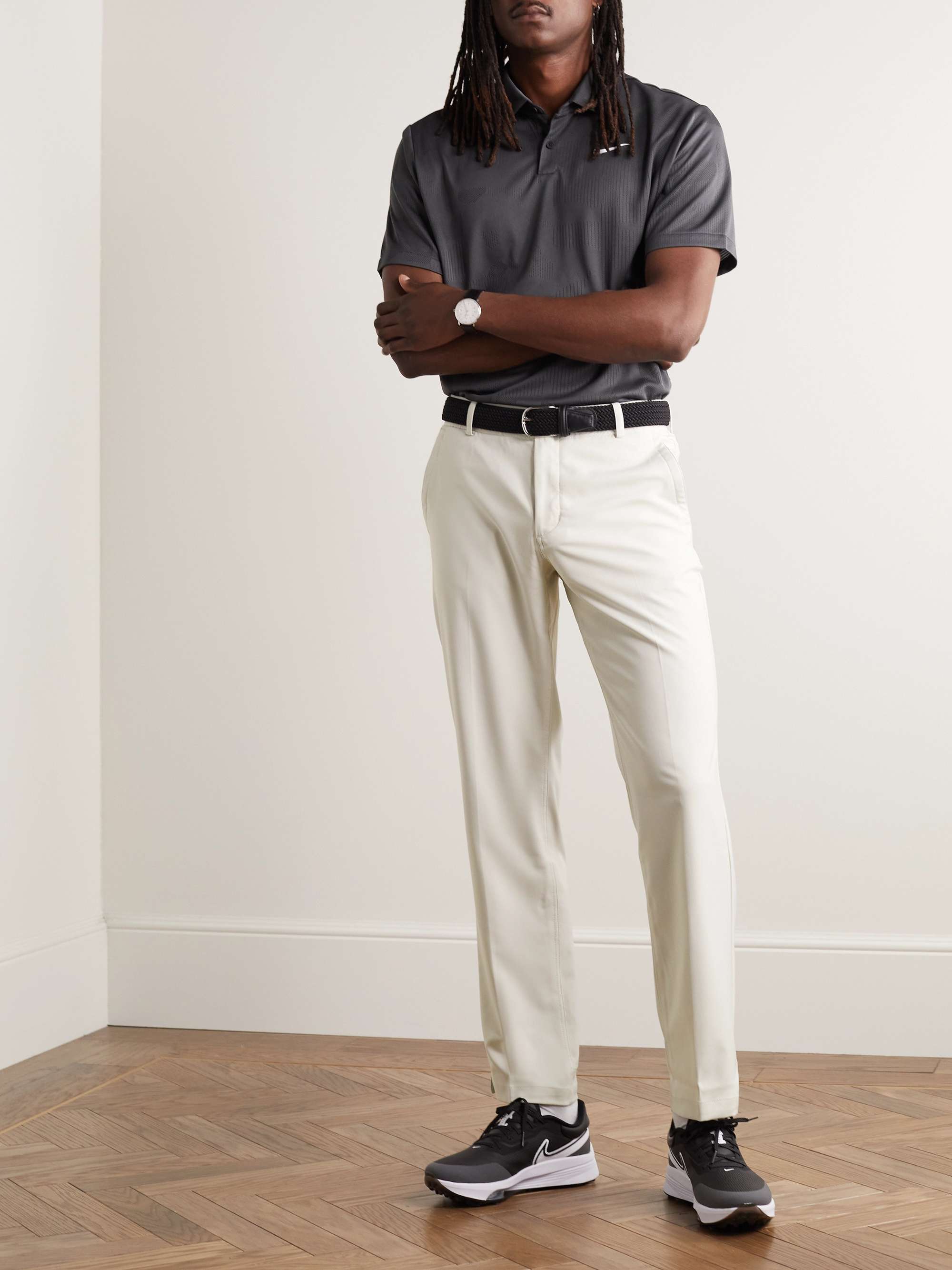 NIKE GOLF Flex Slim-Fit Straight-Leg Dri-FIT Golf Trousers