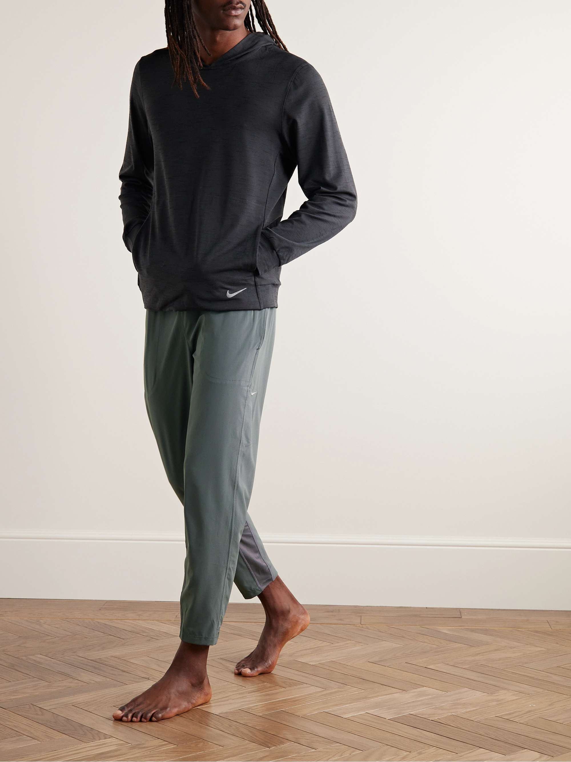 NIKE TRAINING Tapered Dri-FIT Yoga Trousers for Men | MR PORTER