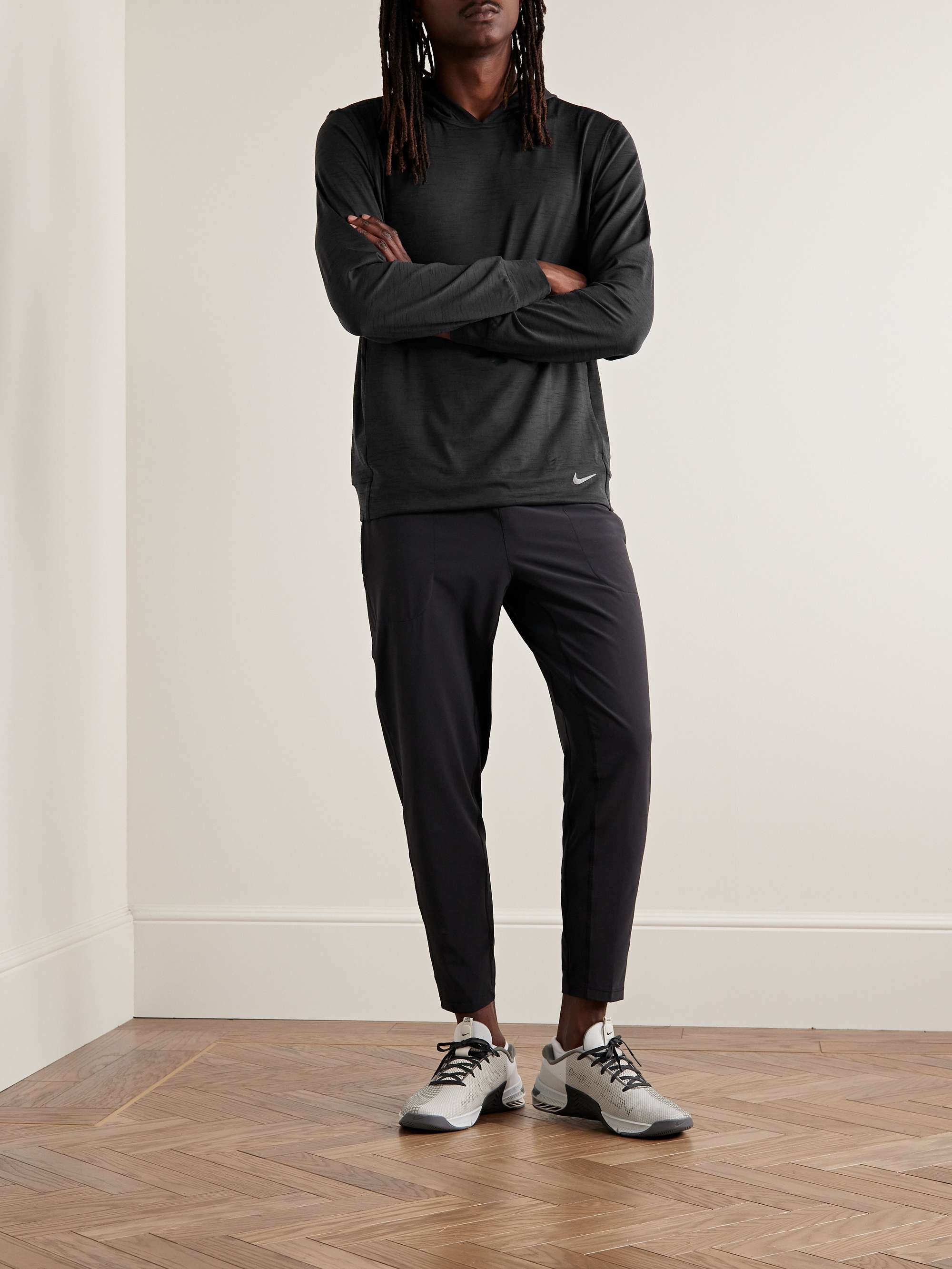 NIKE TRAINING Yoga Logo-Print Dri-FIT Hoodie for Men | MR PORTER