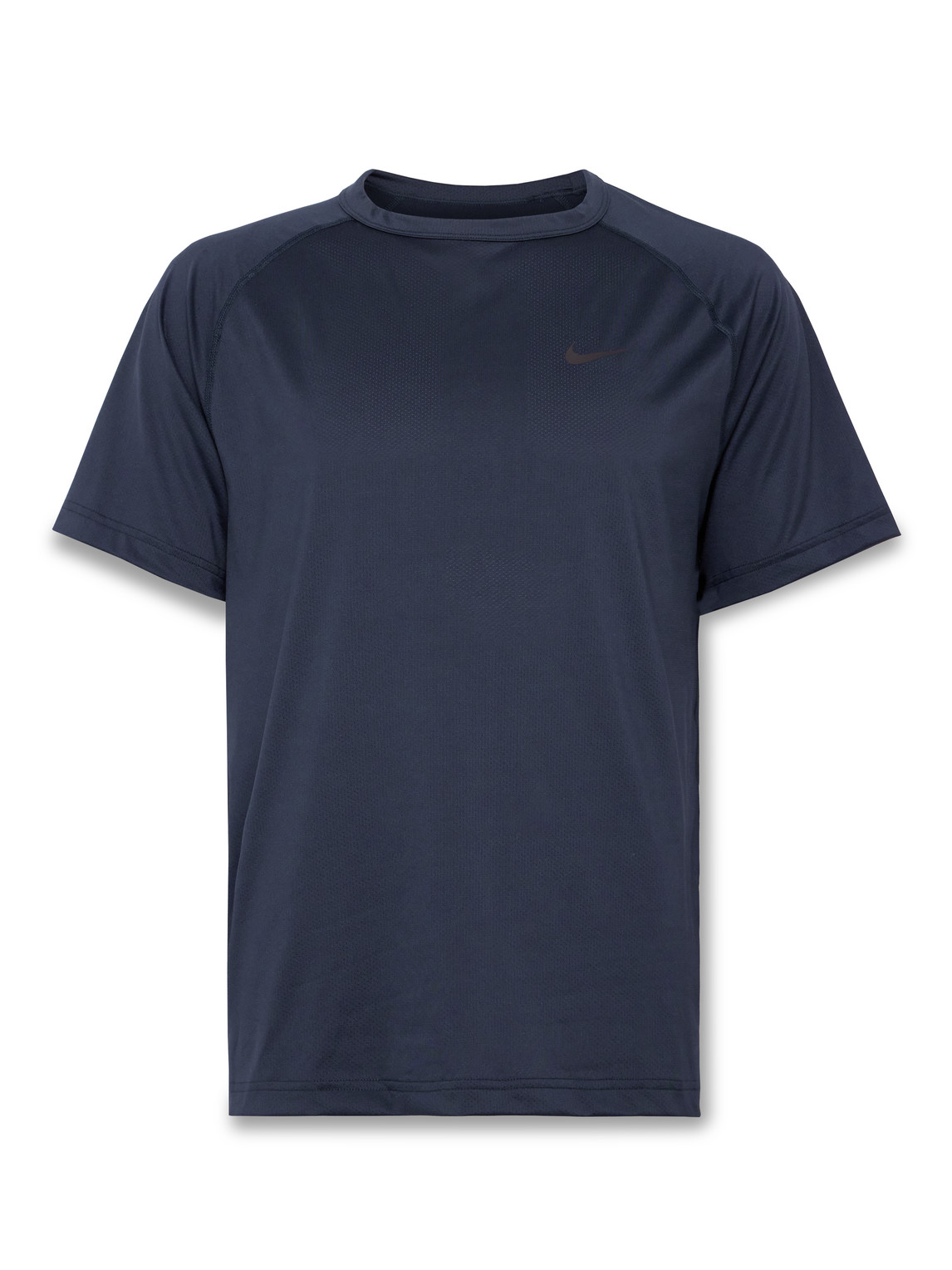 Nike Men's Ready Dri-fit Short-sleeve Fitness Top In Blue