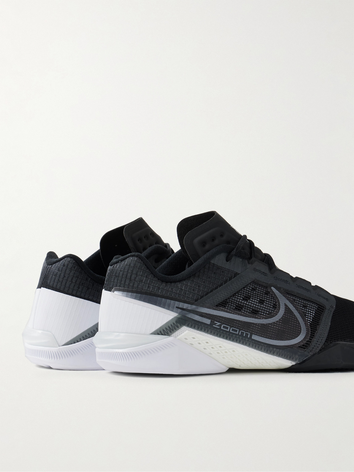 Shop Nike Zoom Metcon Turbo 2 Mesh And Ripstop Sneakers In Black