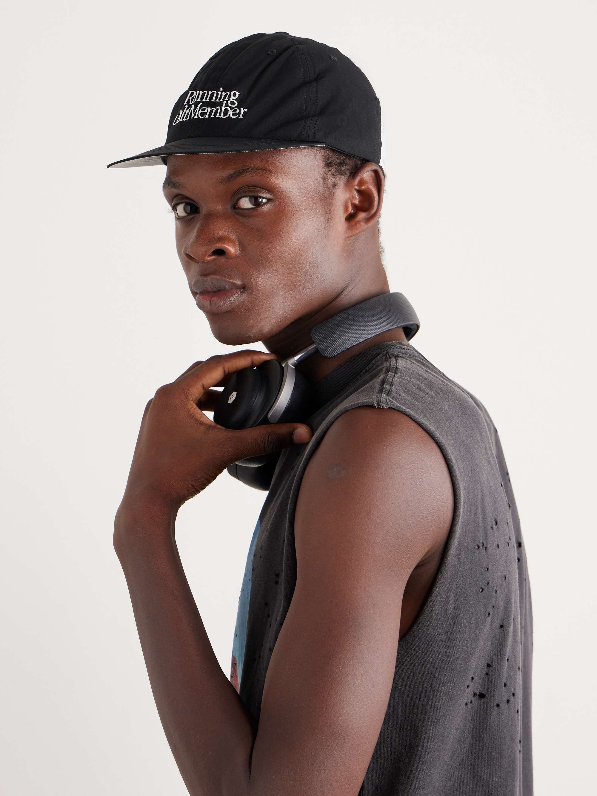 SATISFY Embroidered Appliquéd PeaceShell Cap