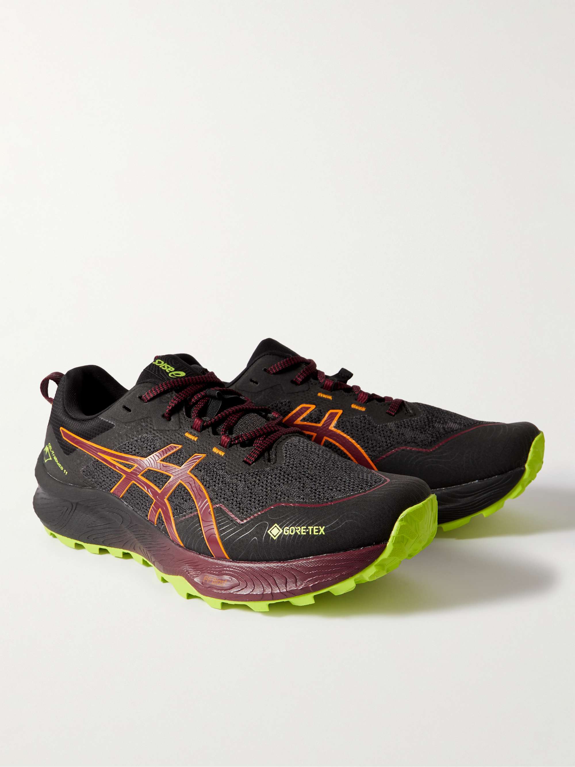 ASICS Trabuco 11 GTX Rubber-Trimmed GORE-TEX Sneakers