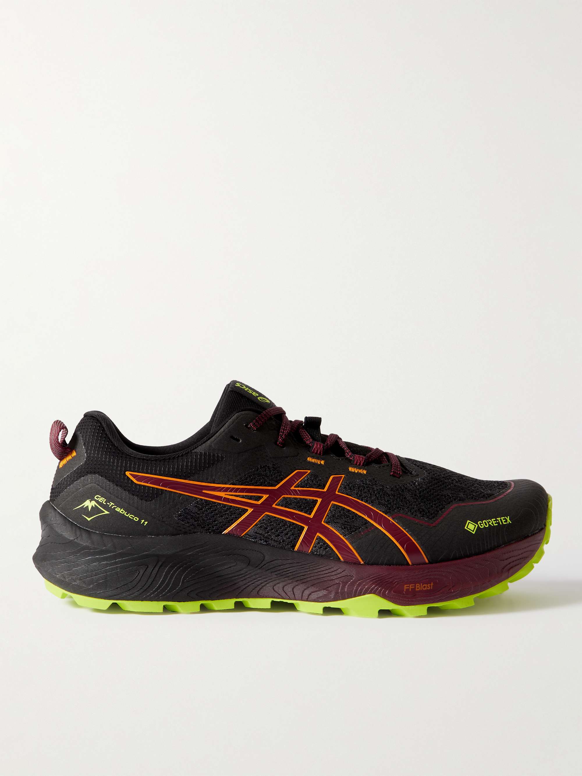 ASICS GEL-Trabuco 11 GTX Rubber-Trimmed GORE-TEX® Mesh Sneakers for Men ...