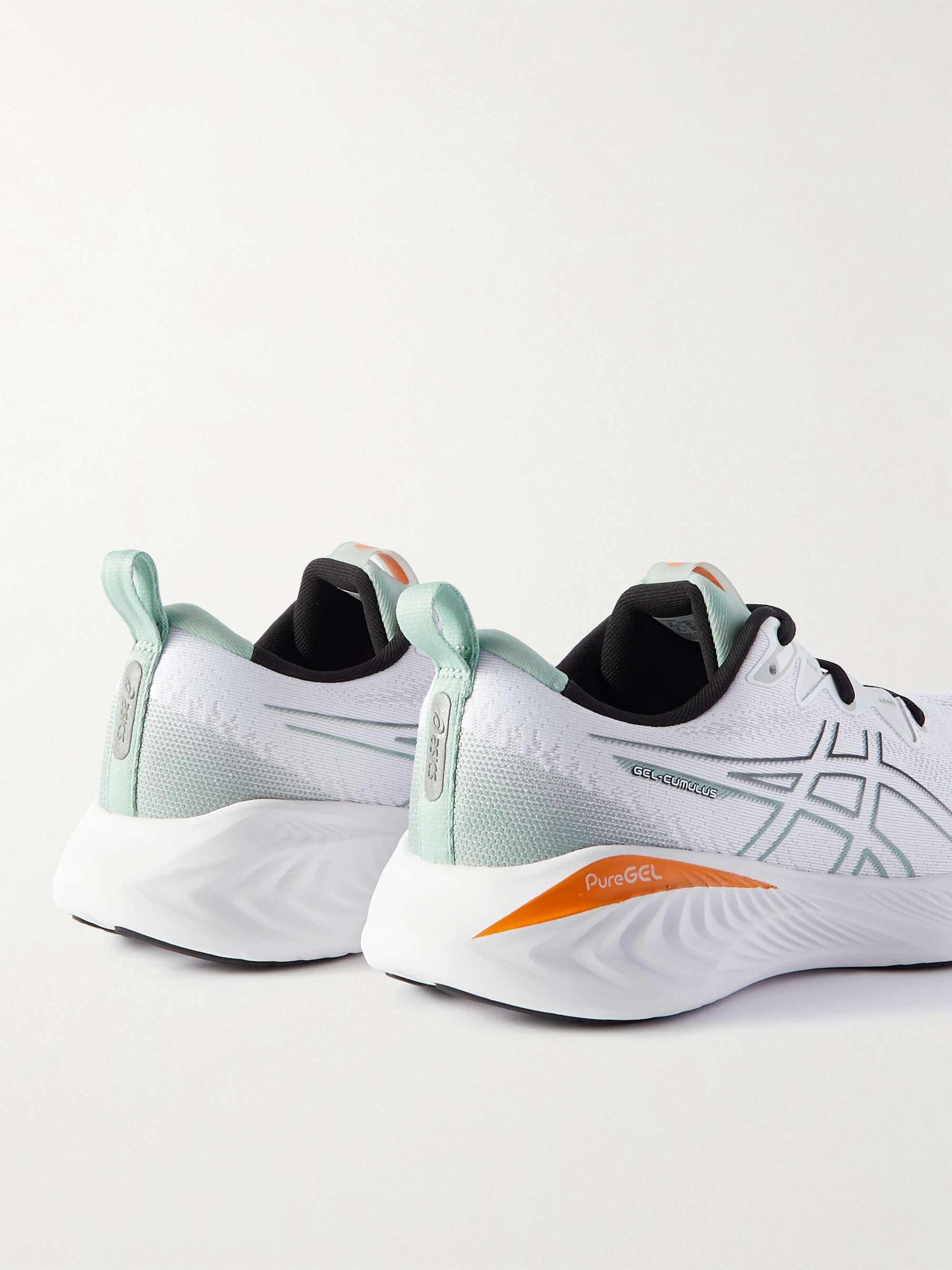 ASICS GEL-CUMULUS® 25 Rubber-Trimmed Mesh Running Sneakers