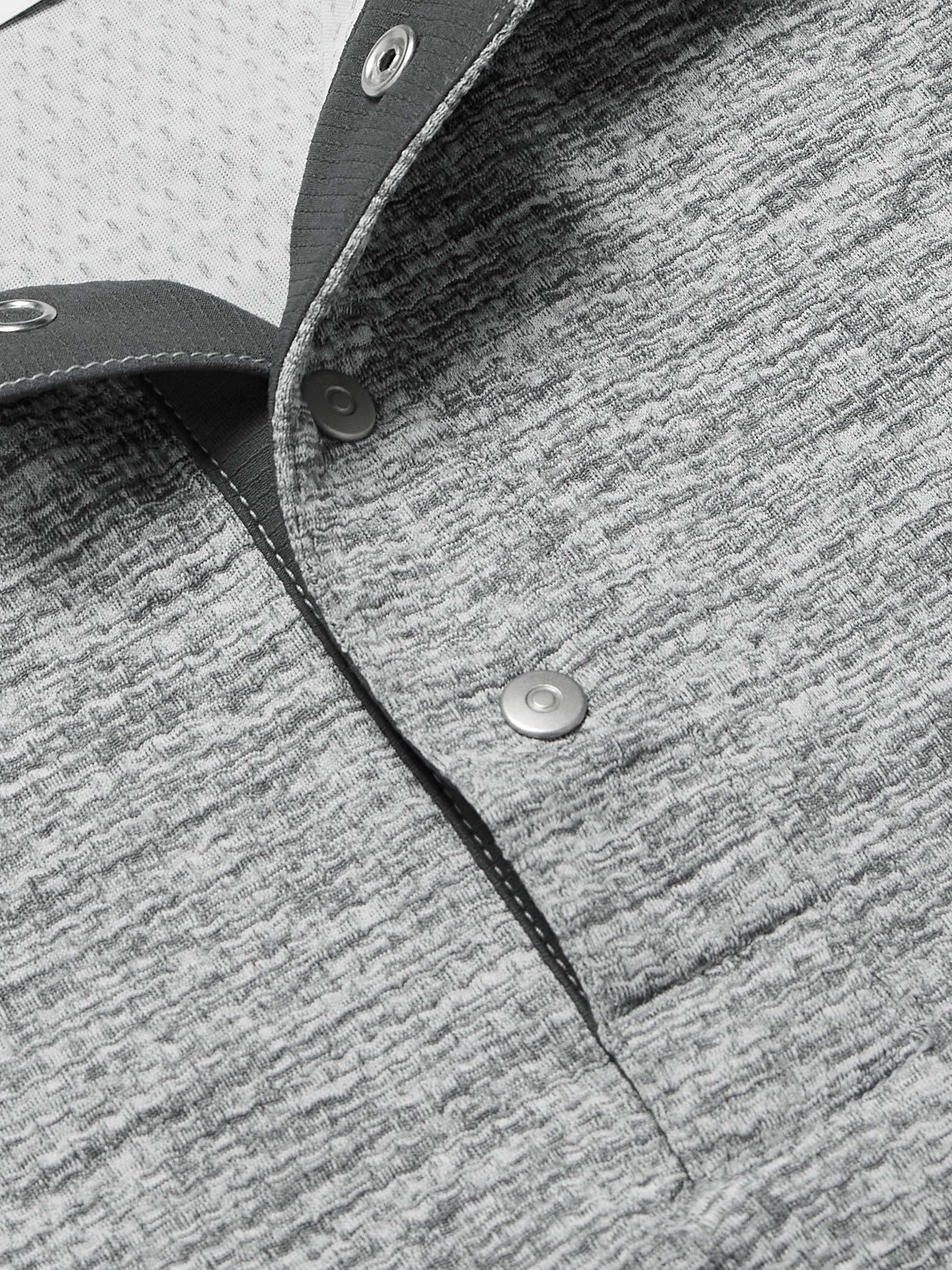 REIGNING CHAMP Solotex® Mesh Polo Shirt