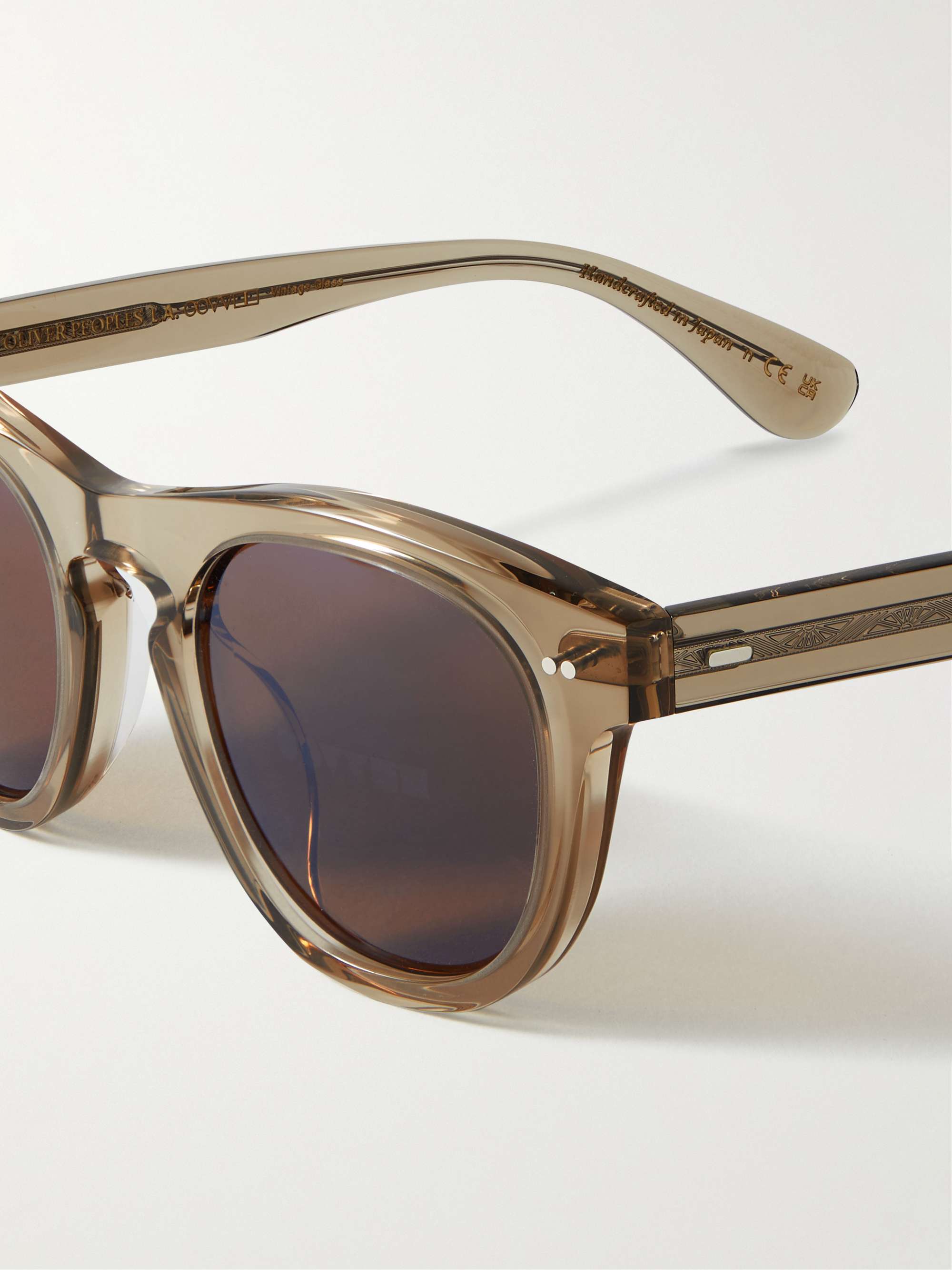 OLIVER PEOPLES Rorke DFrame Acetate Sunglasses MR PORTER