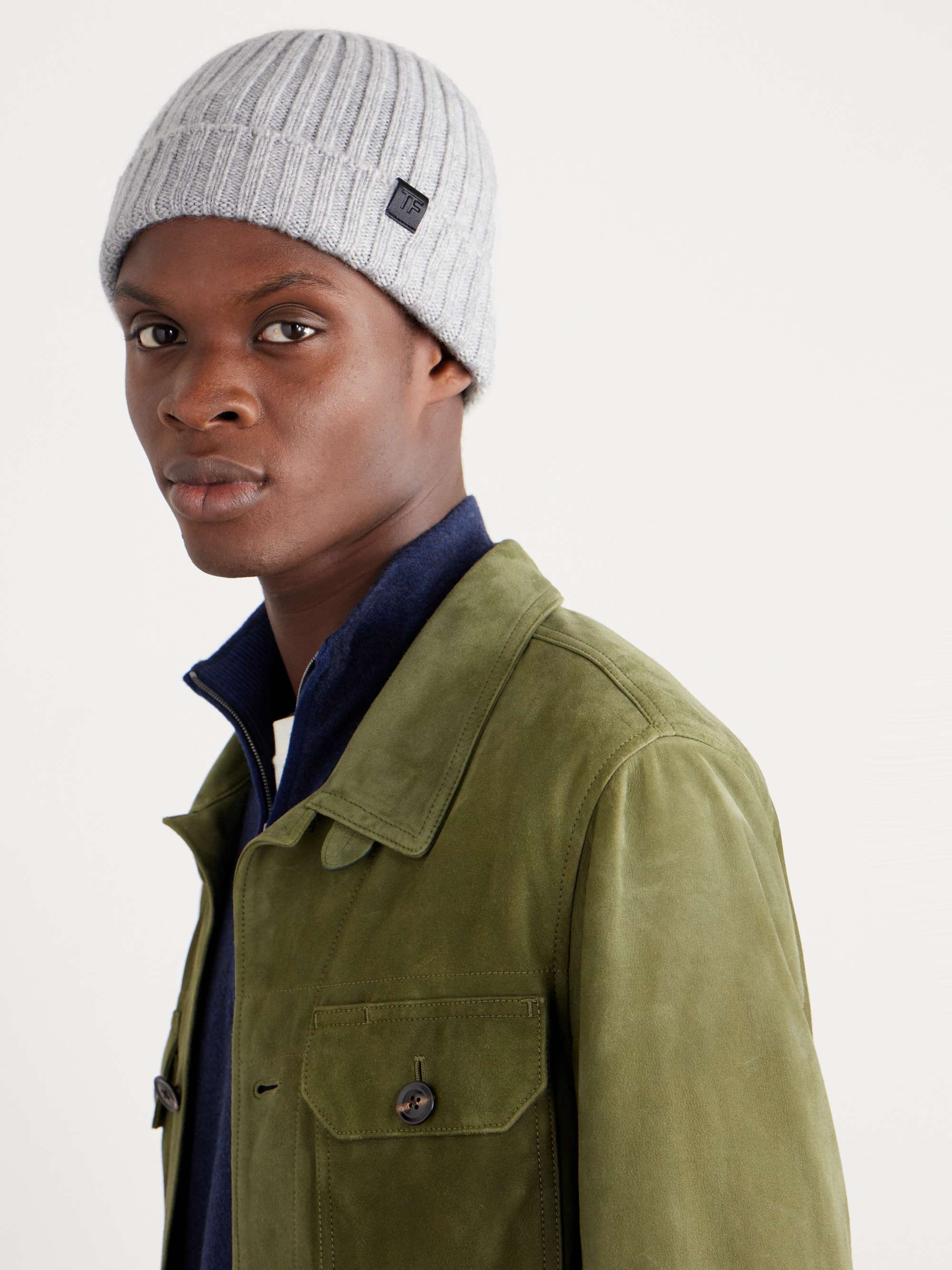 TOM FORD Ribbed Cashmere Beanie