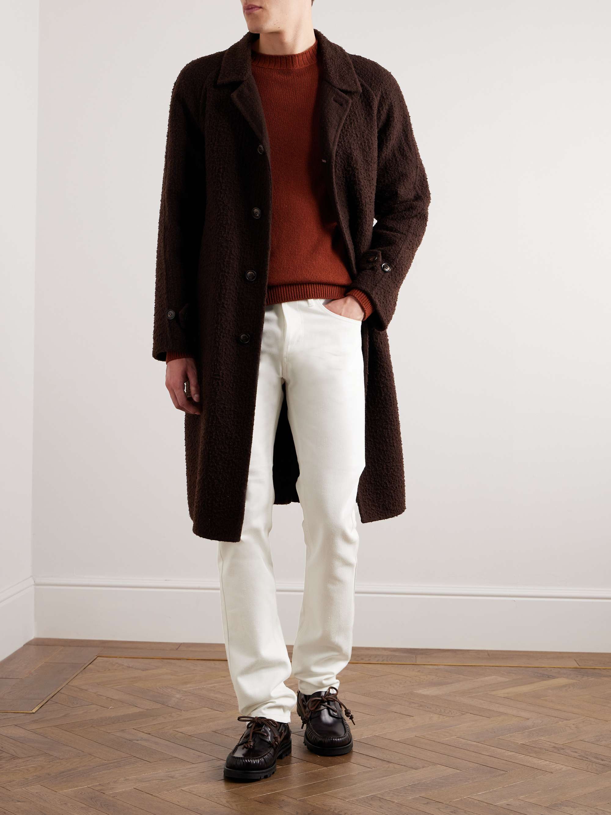 GABRIELA HEARST Anthony Slim-Fit Straight-Leg Jeans