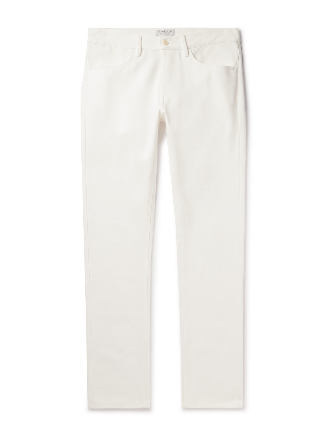 Gabriela Hearst - Anthony Slim-Fit Straight-Leg Jeans - Men - White - IT 50