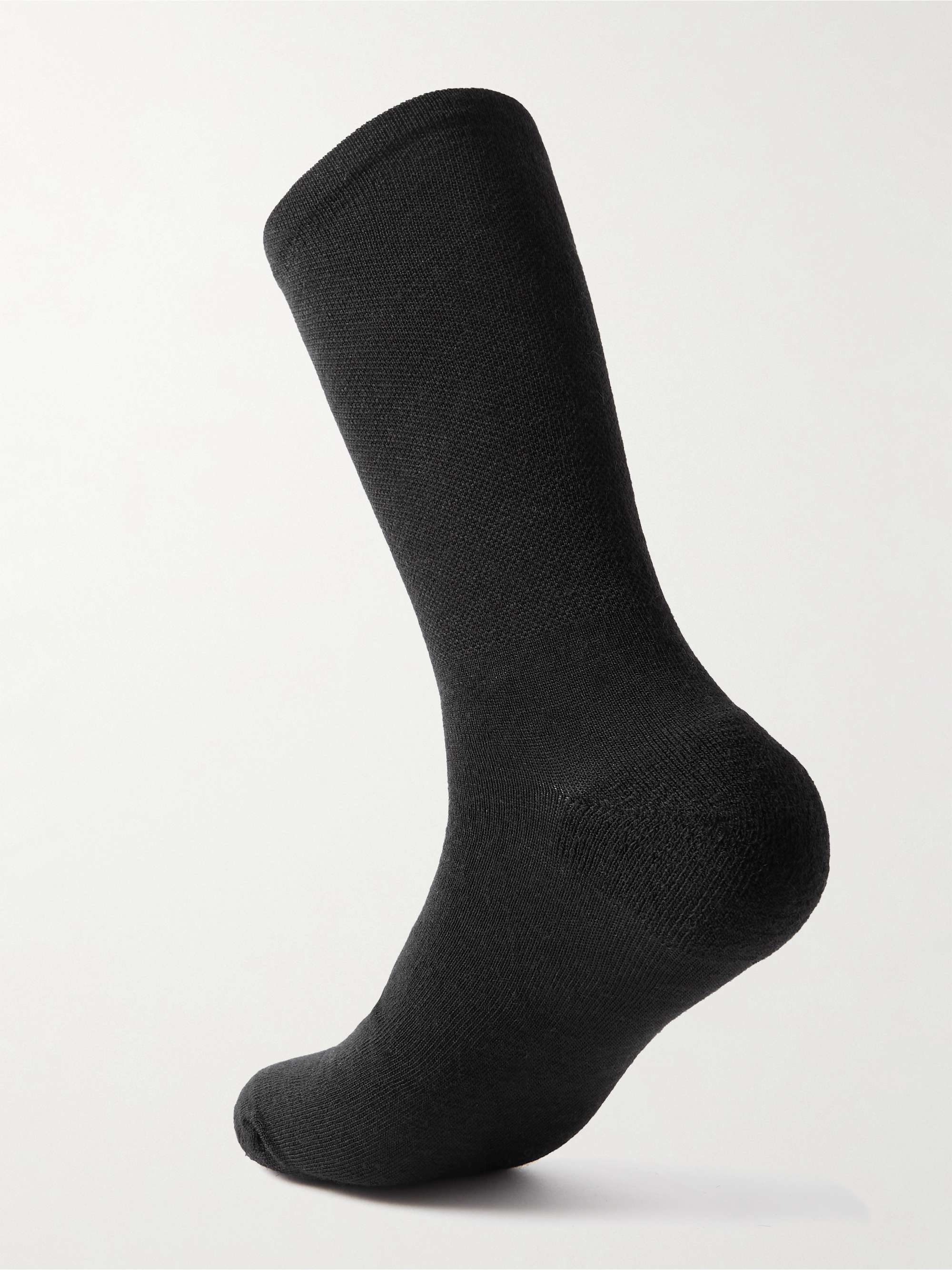 PAS NORMAL STUDIOS Mechanism Thermal Merino Wool-Blend Cycling Socks ...