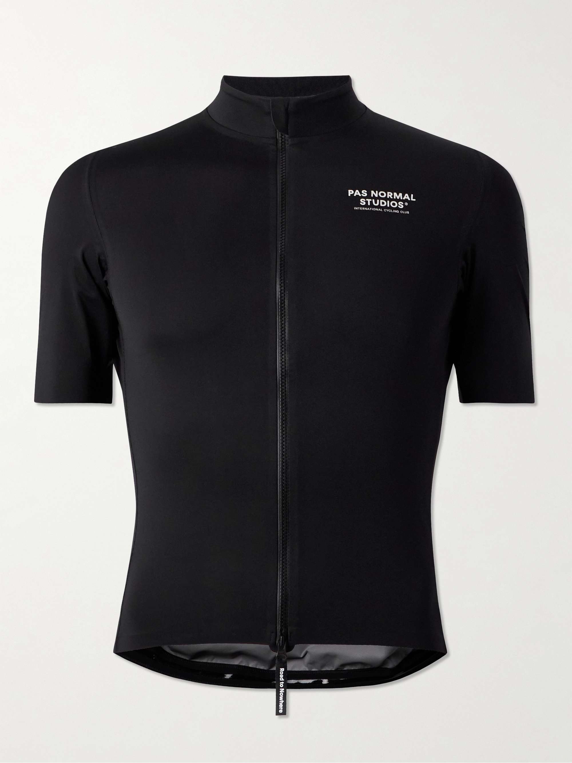 PAS NORMAL STUDIOS Mechanism Pro Rain Logo-Print Cycling Jersey for Men ...