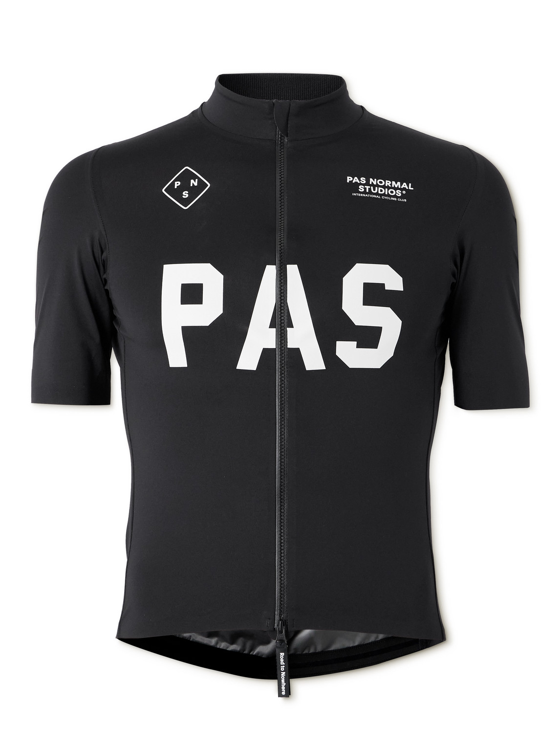 Pas Normal Studios Stretch Cycling Jersey In Black